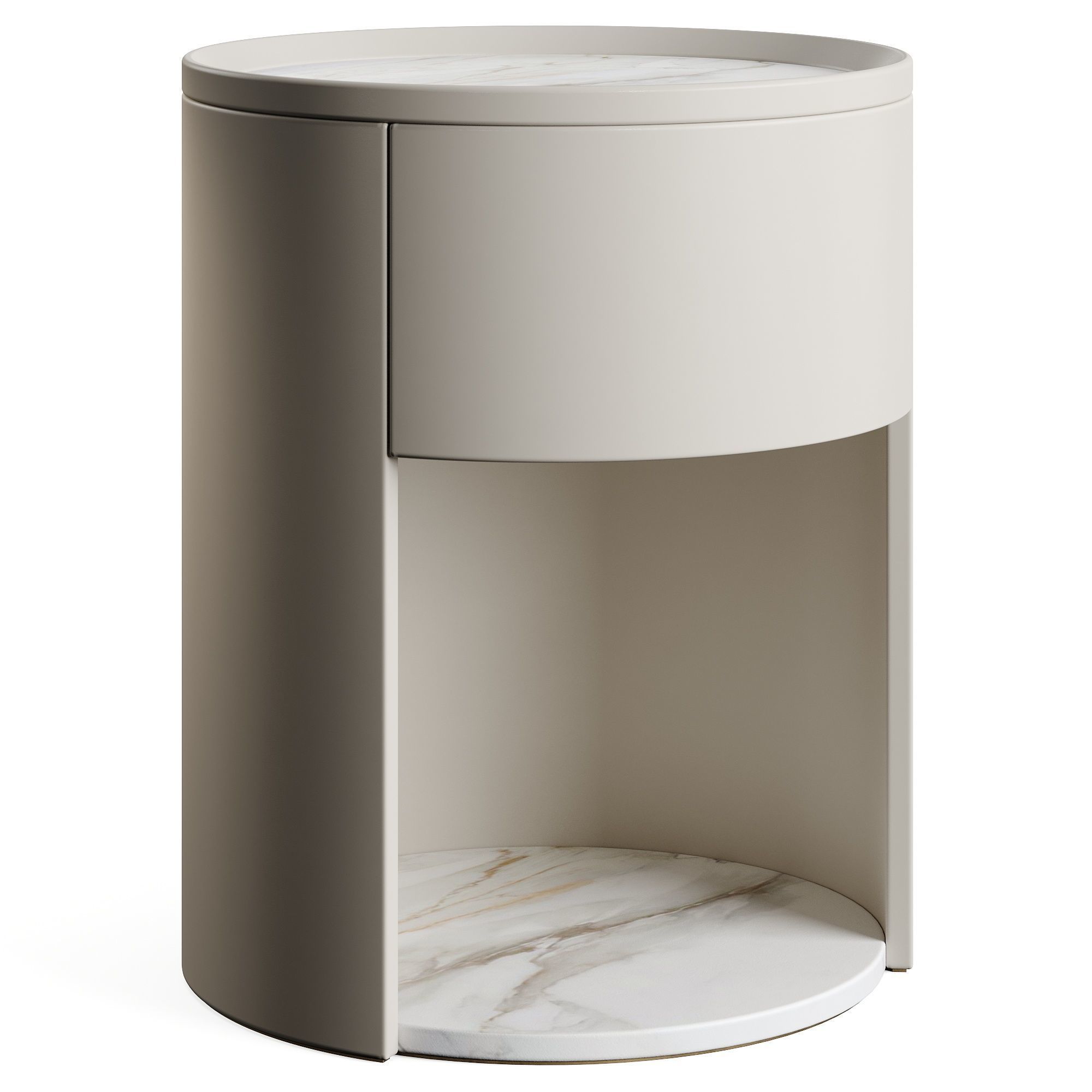 Giorgetti Vibe Side Table 3D model_1