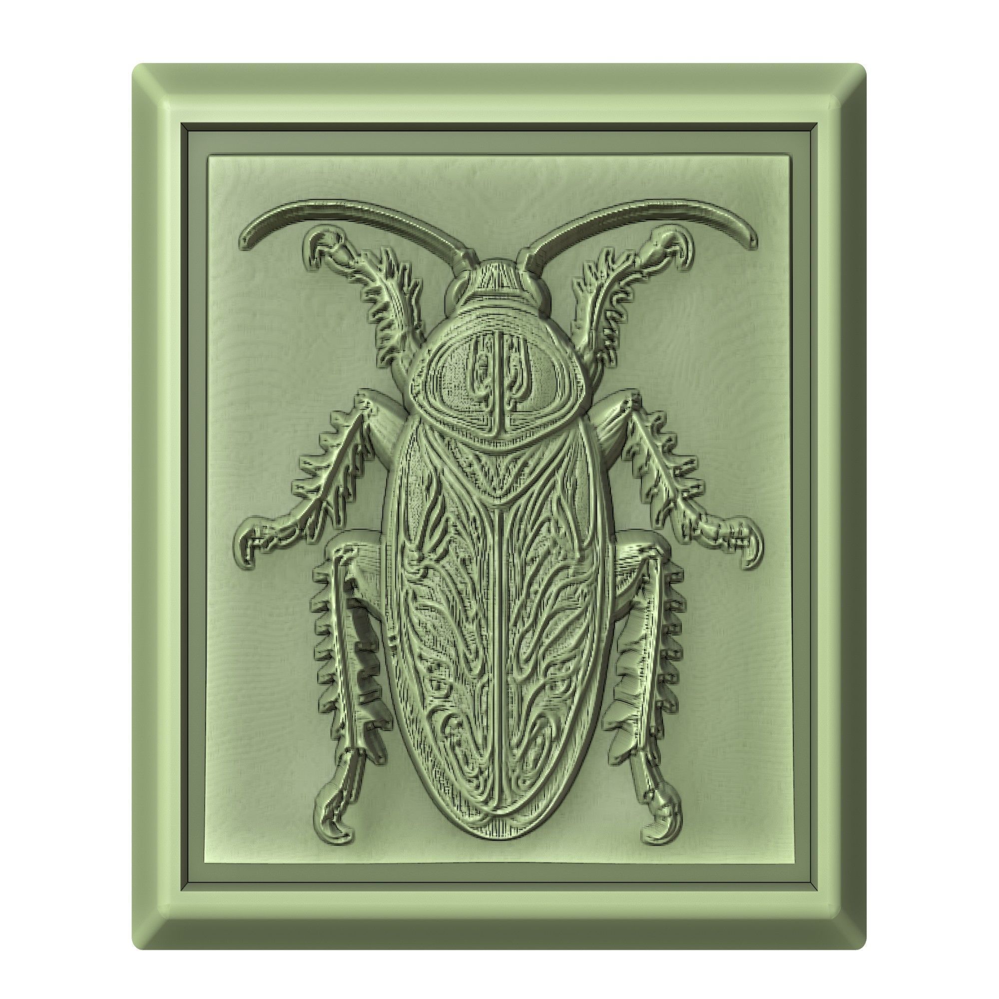 Cockroach Animal 3D print model_2