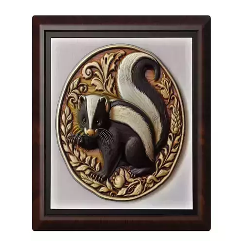 Skunk Animal 3D print model