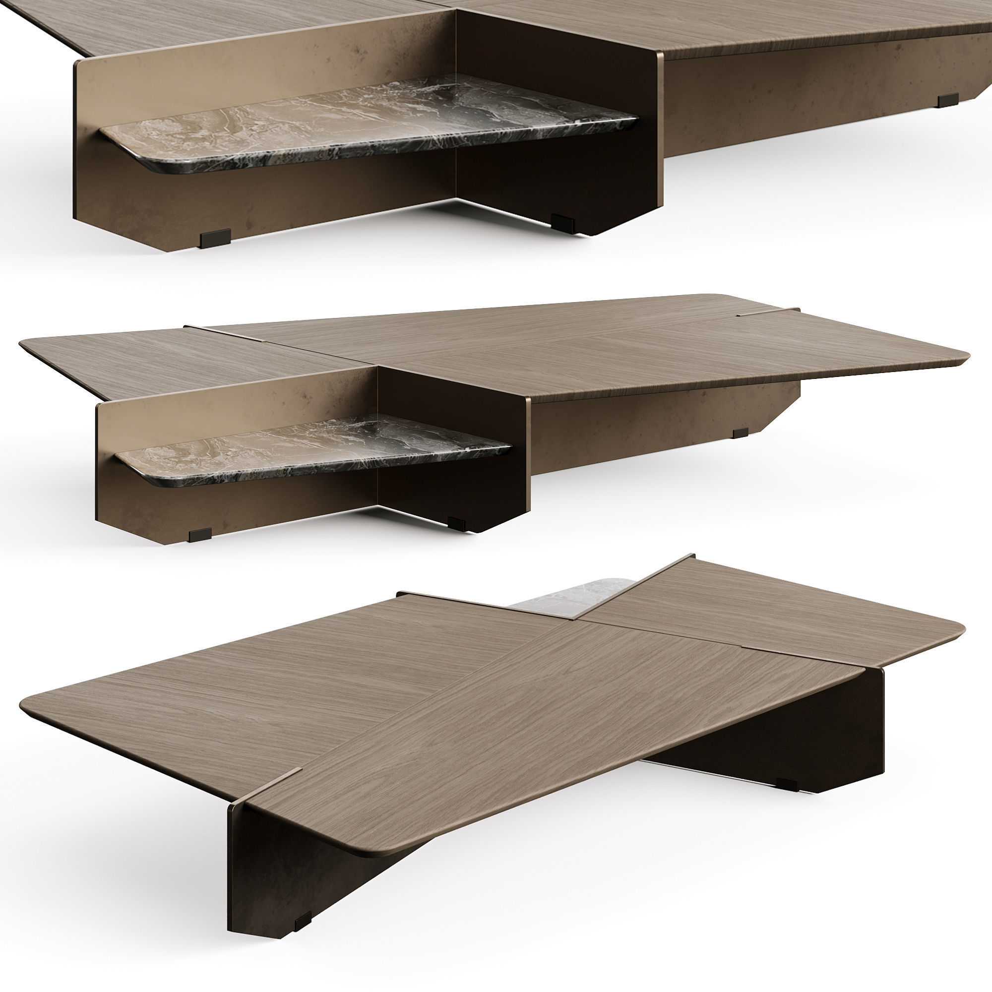 Giorgetti GHIBLIM Coffee Table 3D model_1