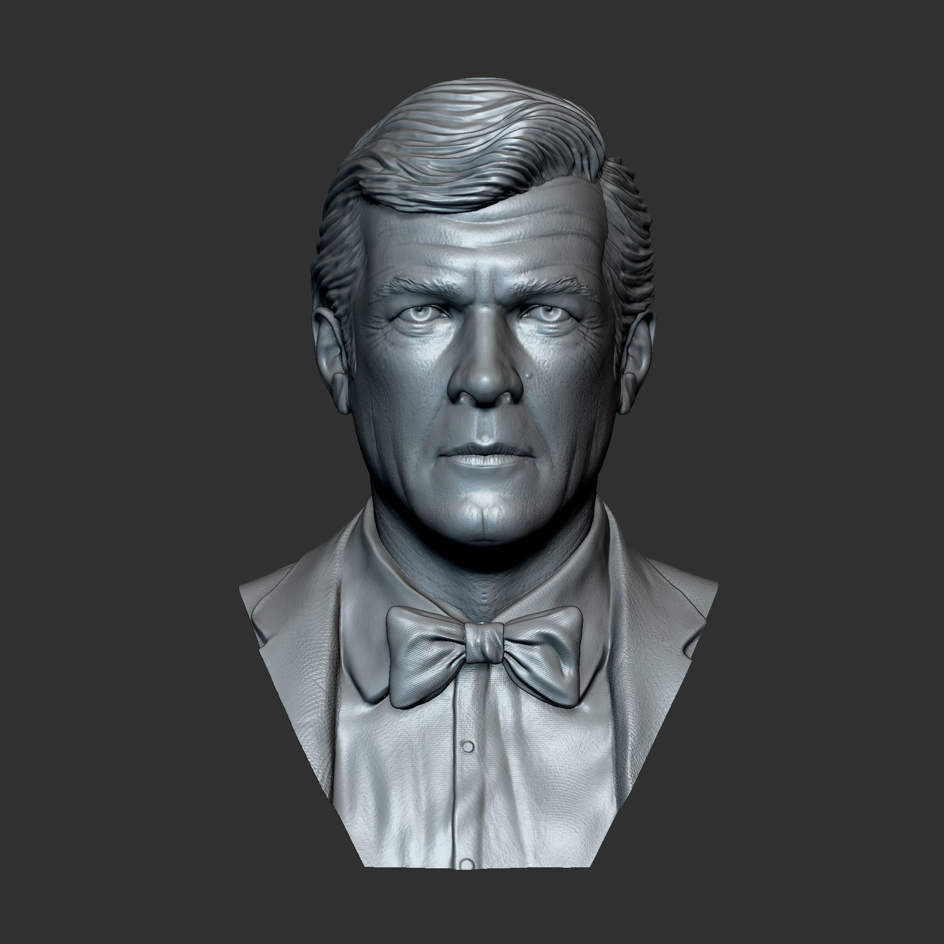 Roger Moore James Bond 007 3D print model_8