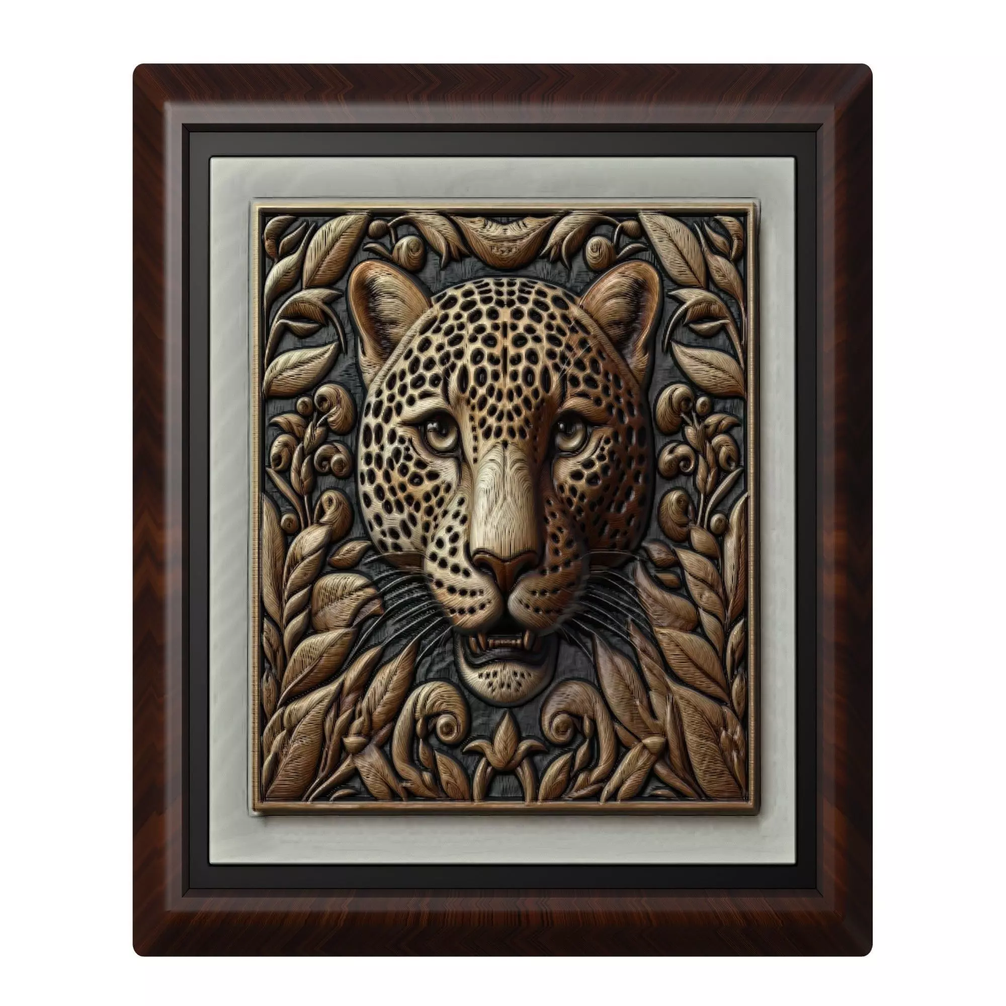 Leopard Animal 3D print model_0