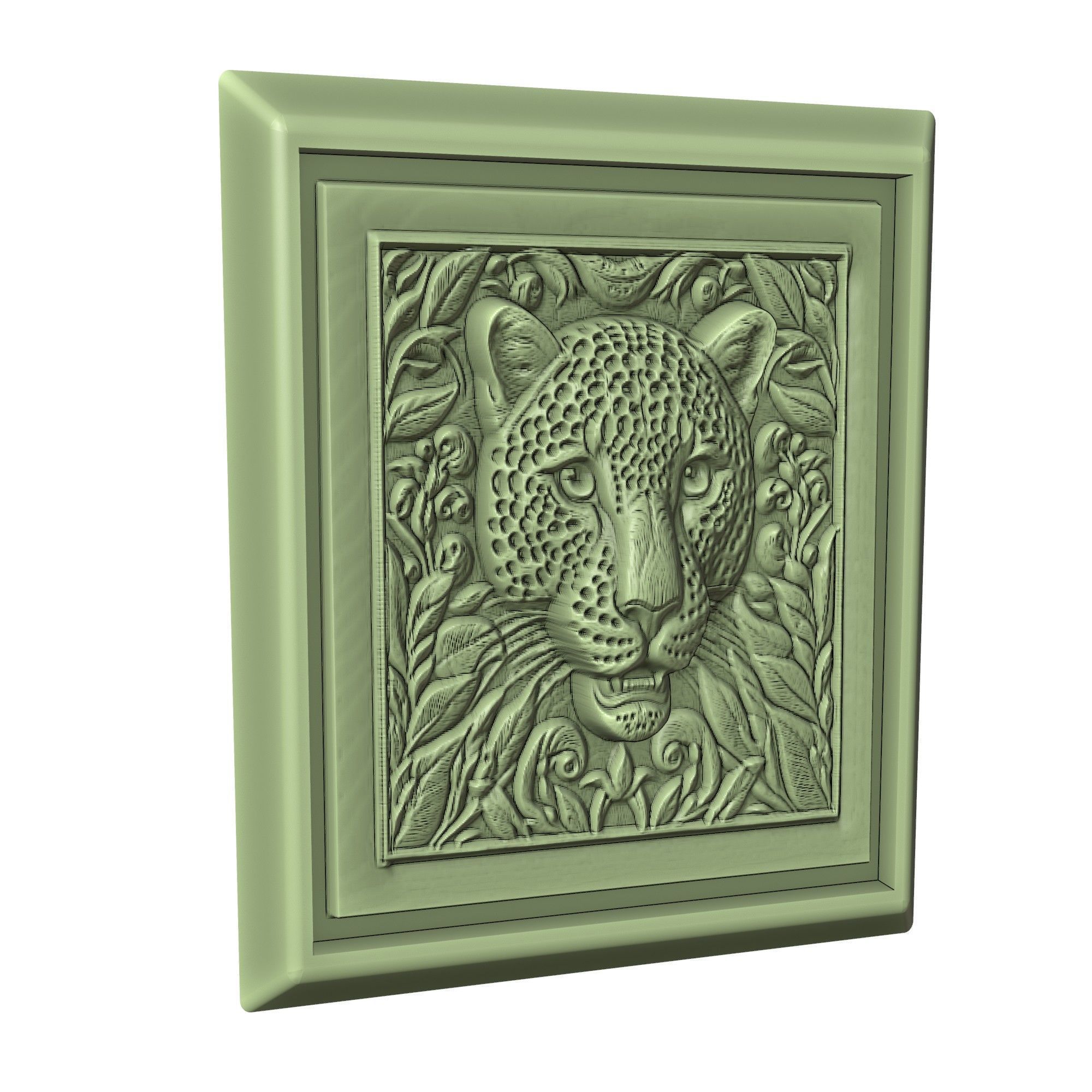 Leopard Animal 3D print model_3
