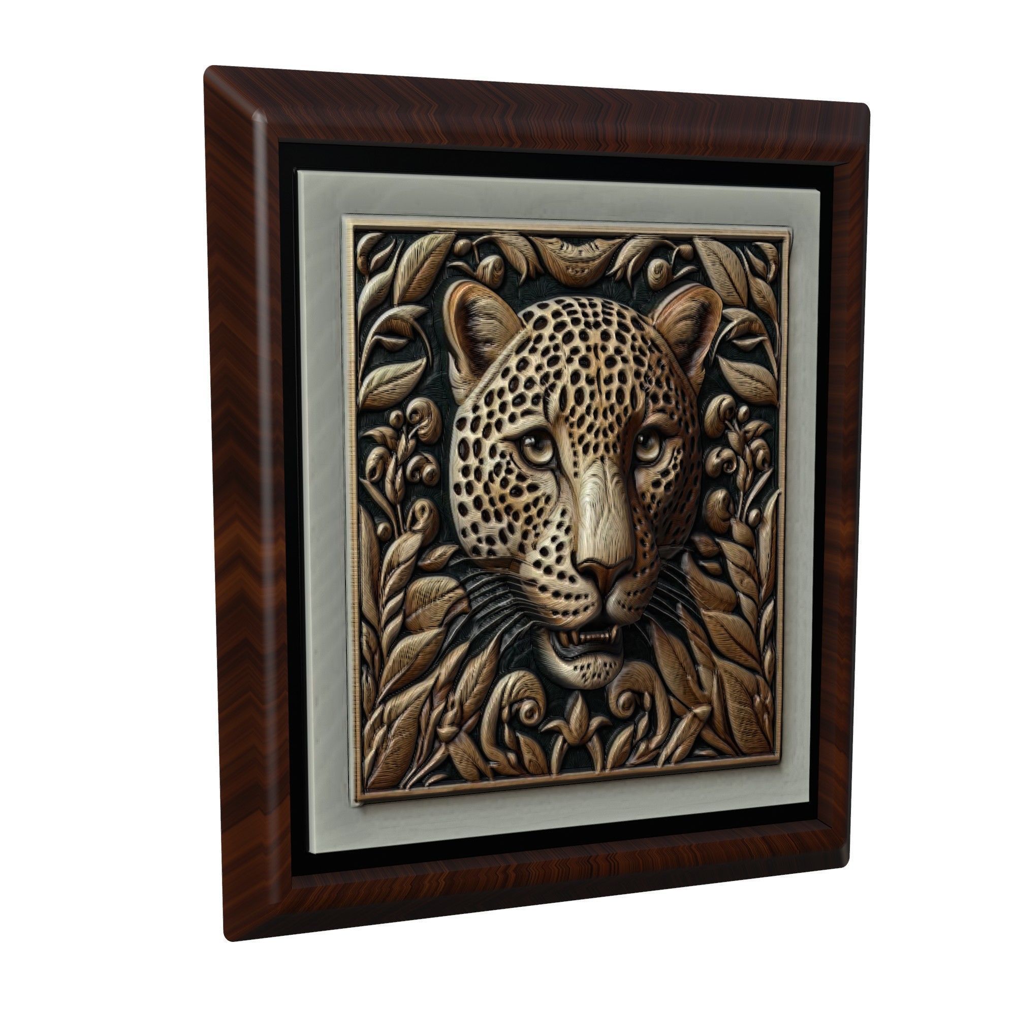 Leopard Animal 3D print model_1