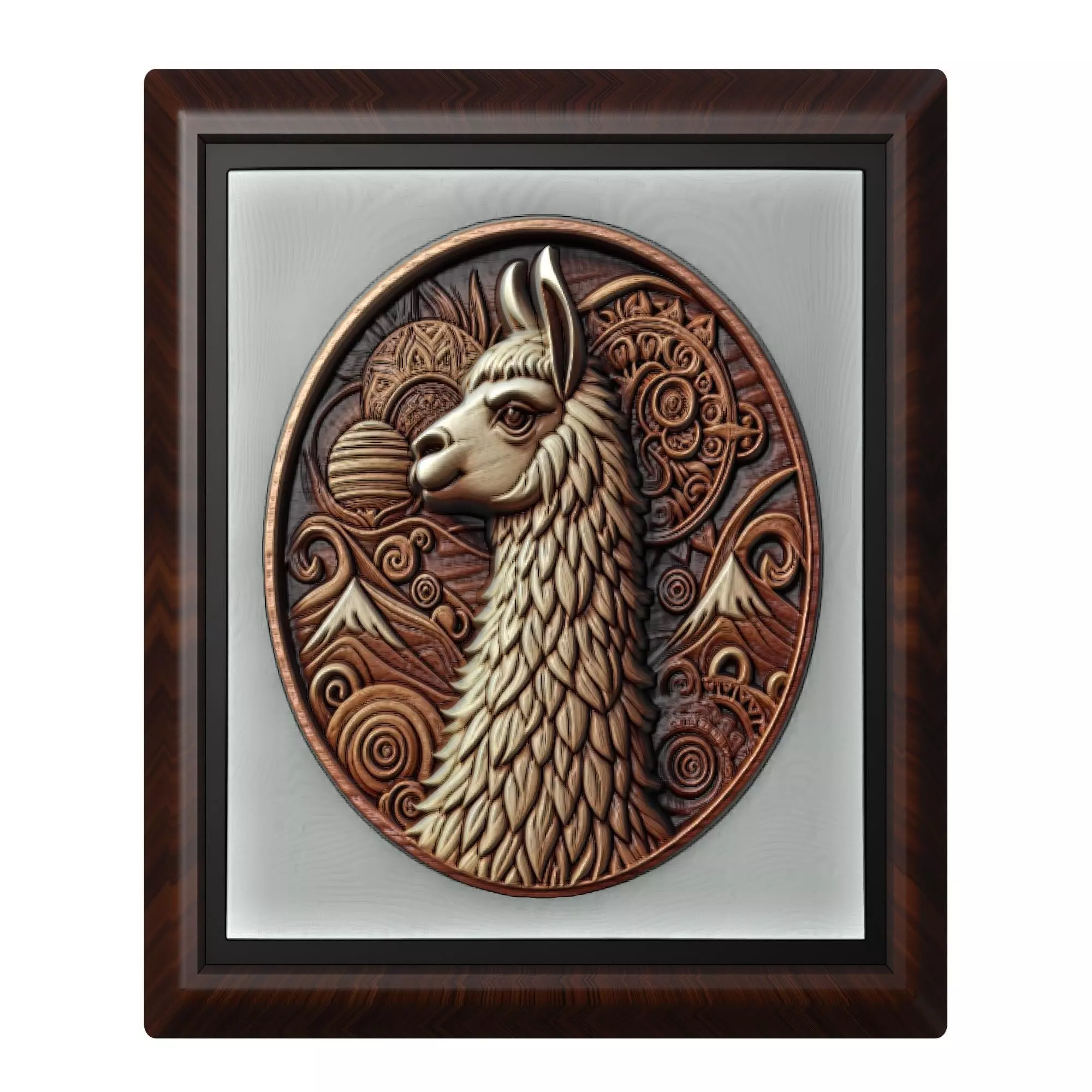 Llama Animal 3D print model