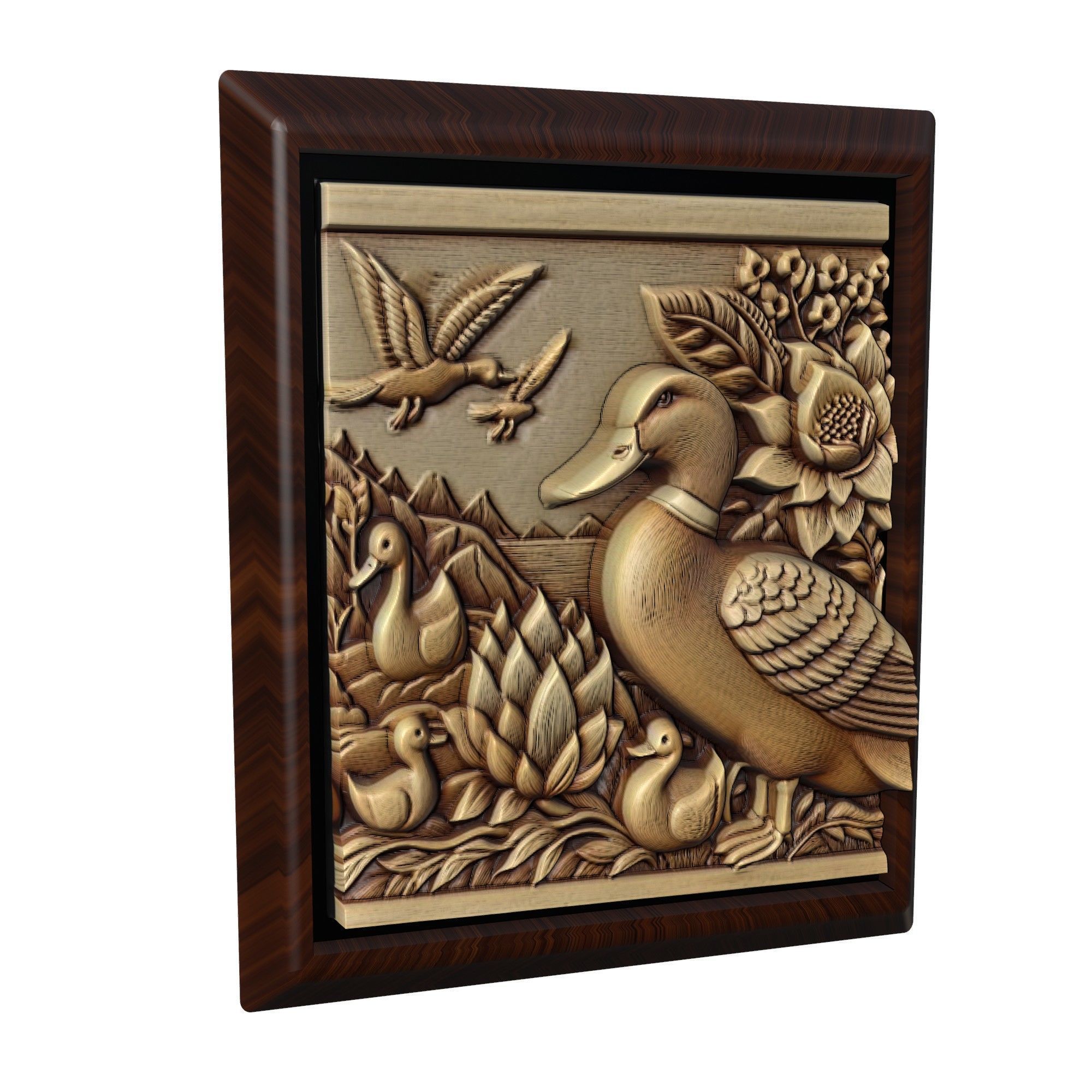 Duck Animal 3D print model_1