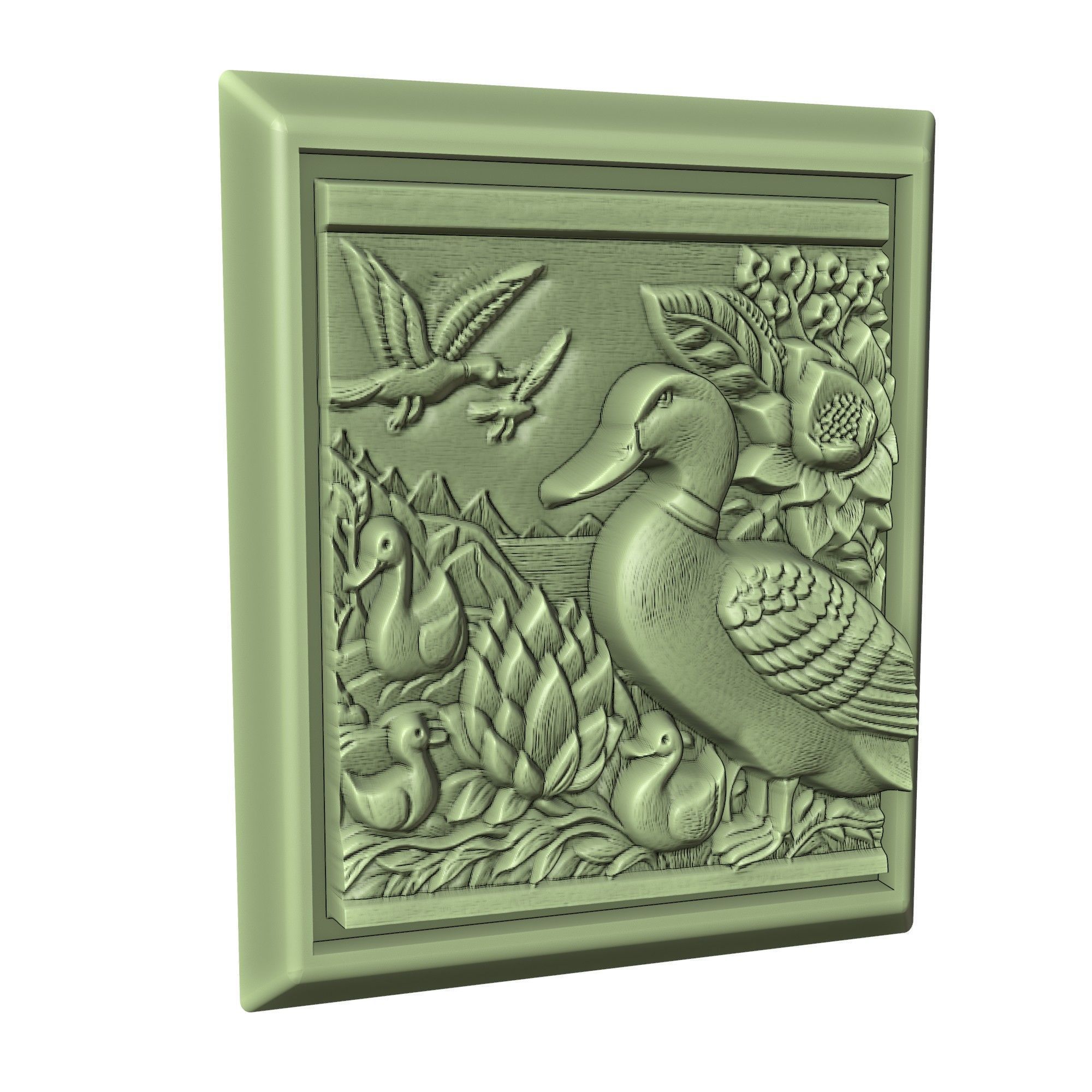 Duck Animal 3D print model_3