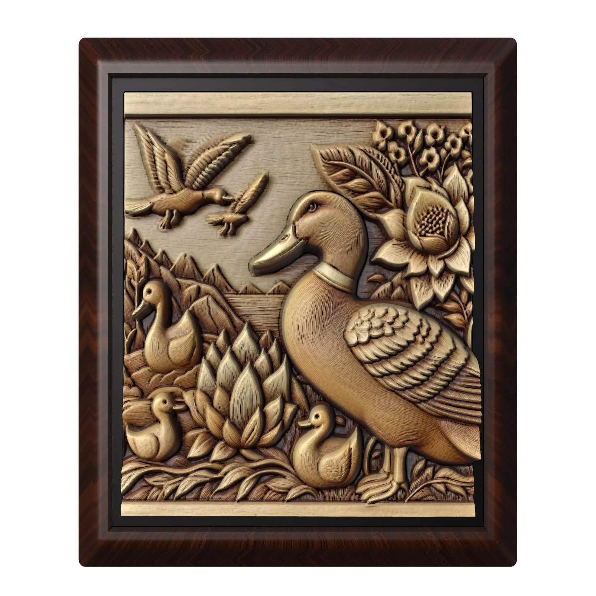 Duck Animal 3D print model_0