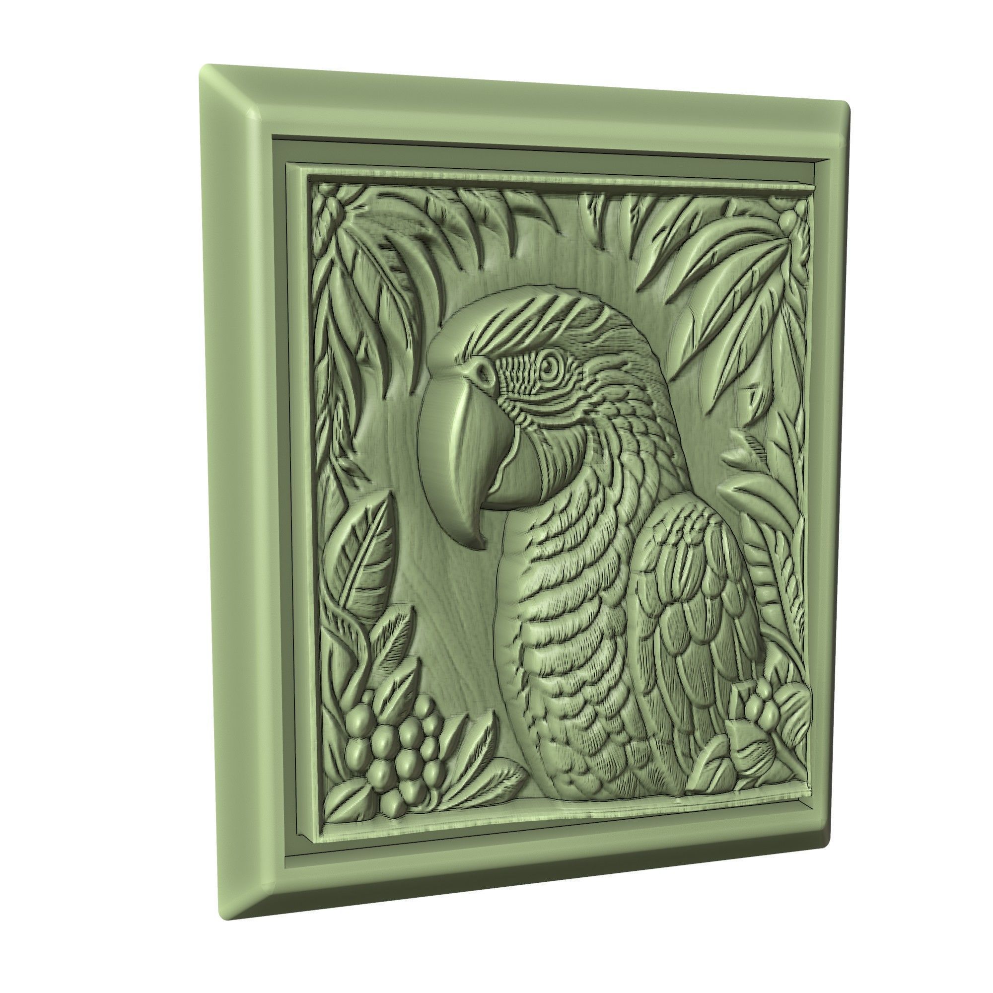 Parrot Animal 3D print model_3