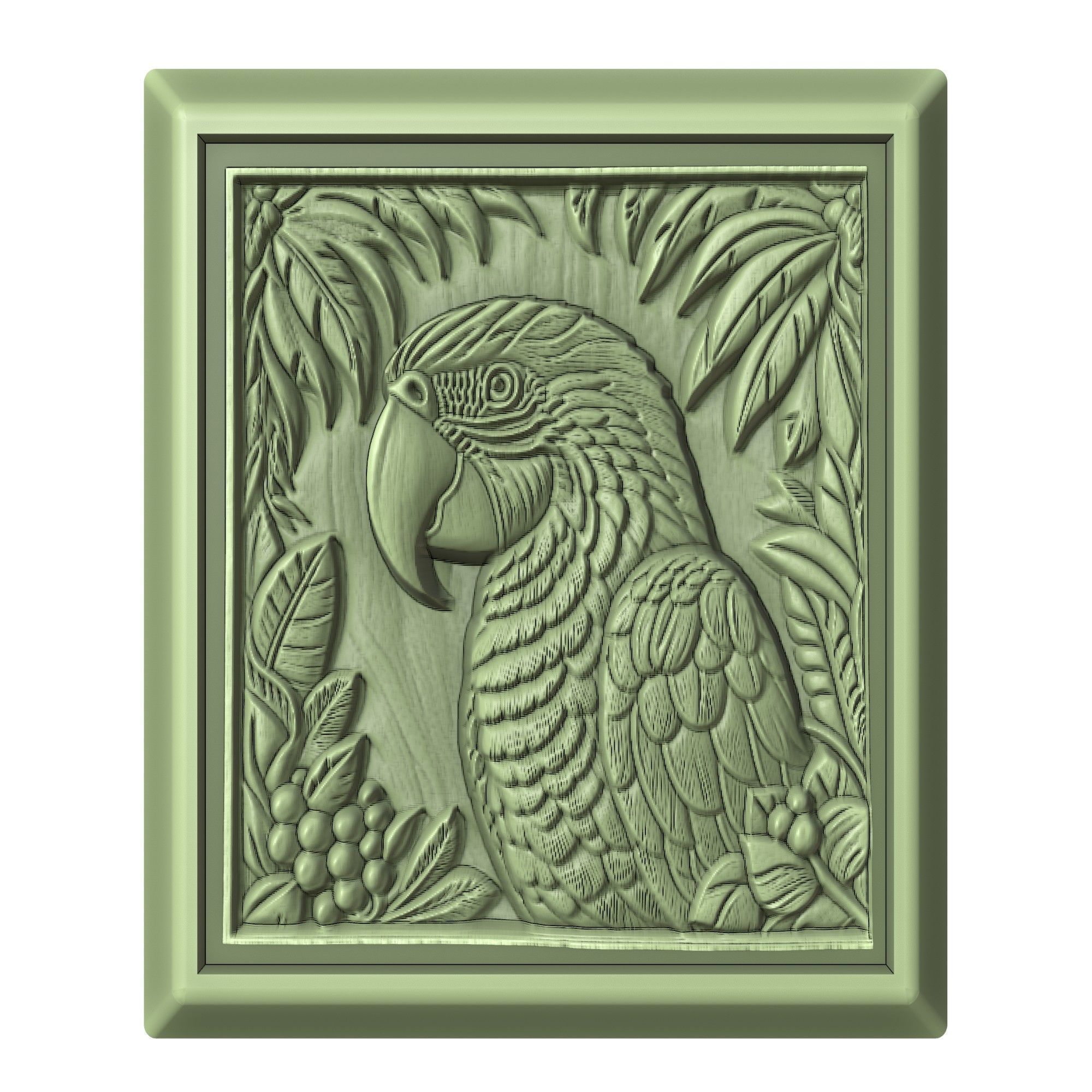 Parrot Animal 3D print model_2