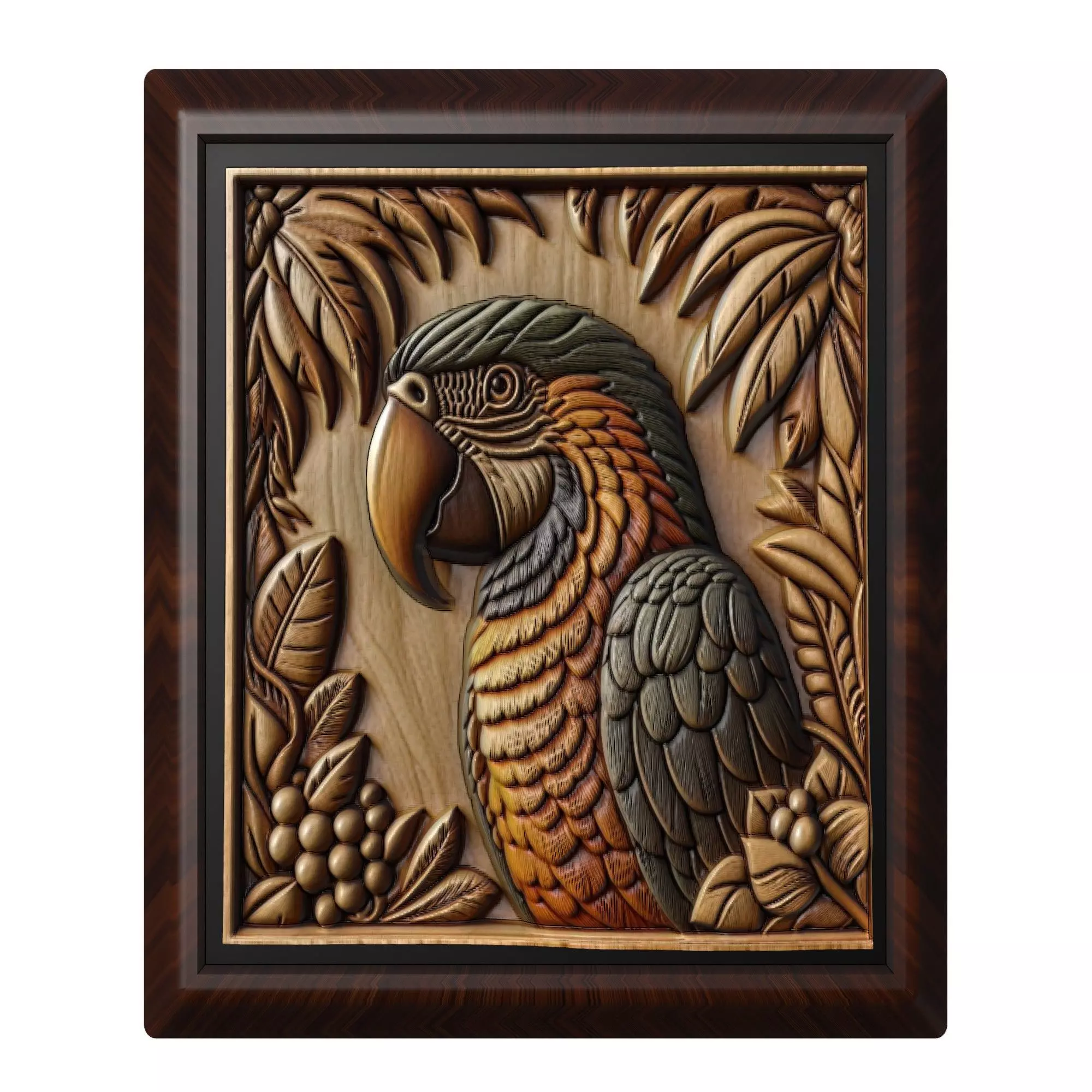 Parrot Animal 3D print model_0