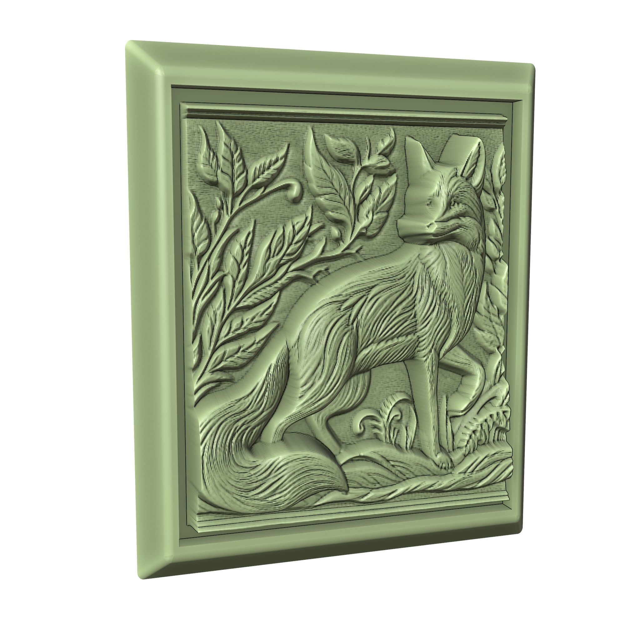 Fox Animal 3D print model_3