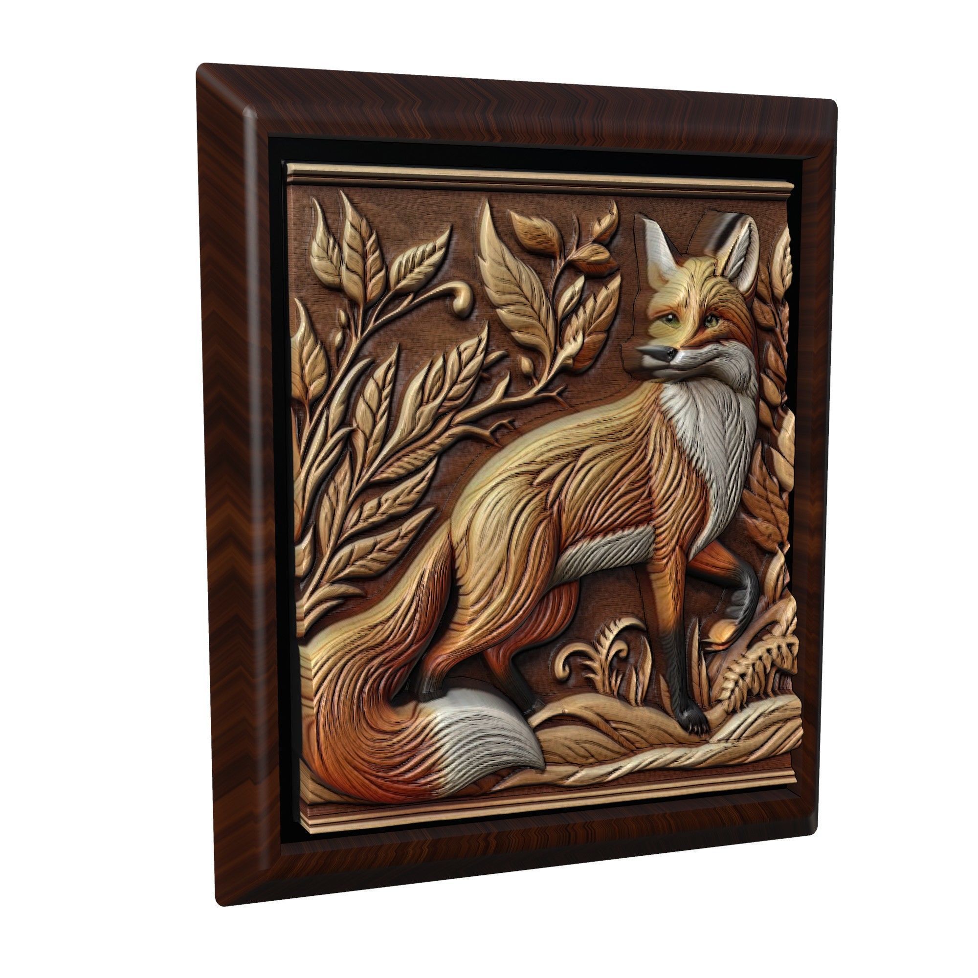 Fox Animal 3D print model_1