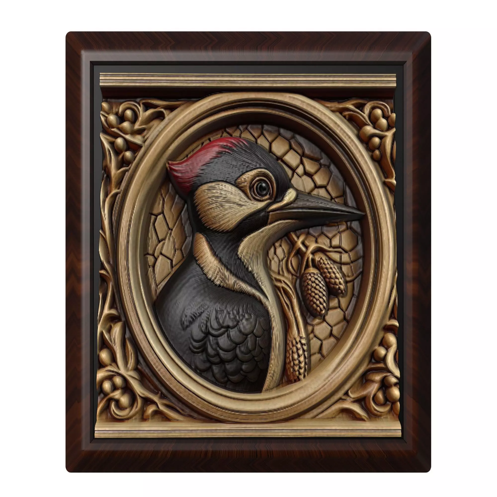 Woodpecker Animal 3D print model