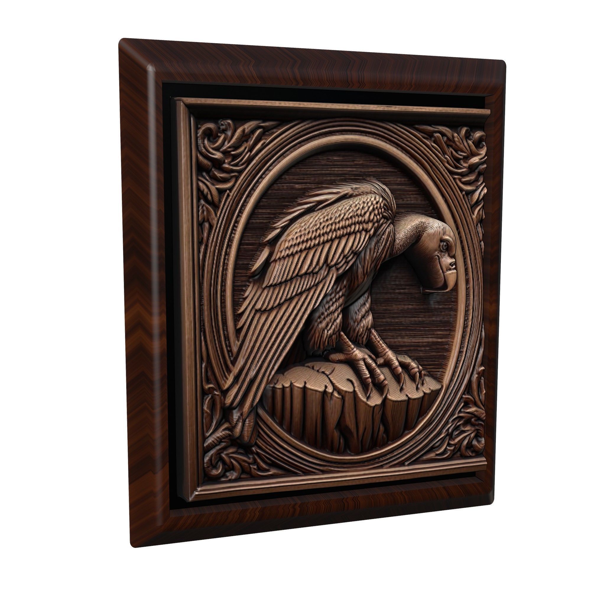 Vulture Animal 3D print model_1