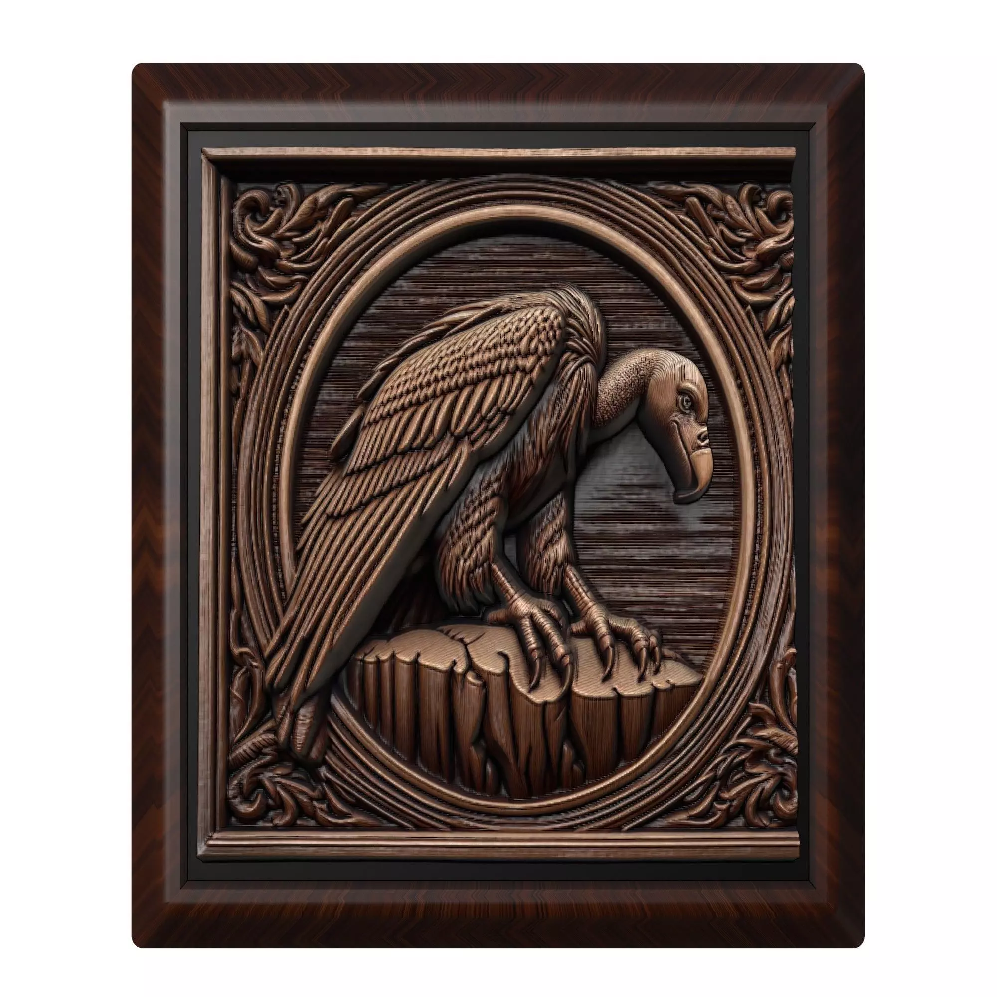 Vulture Animal 3D print model_0