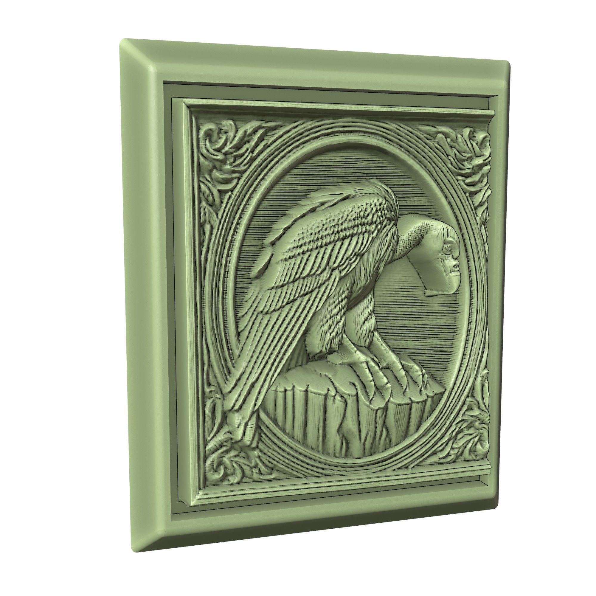 Vulture Animal 3D print model_3