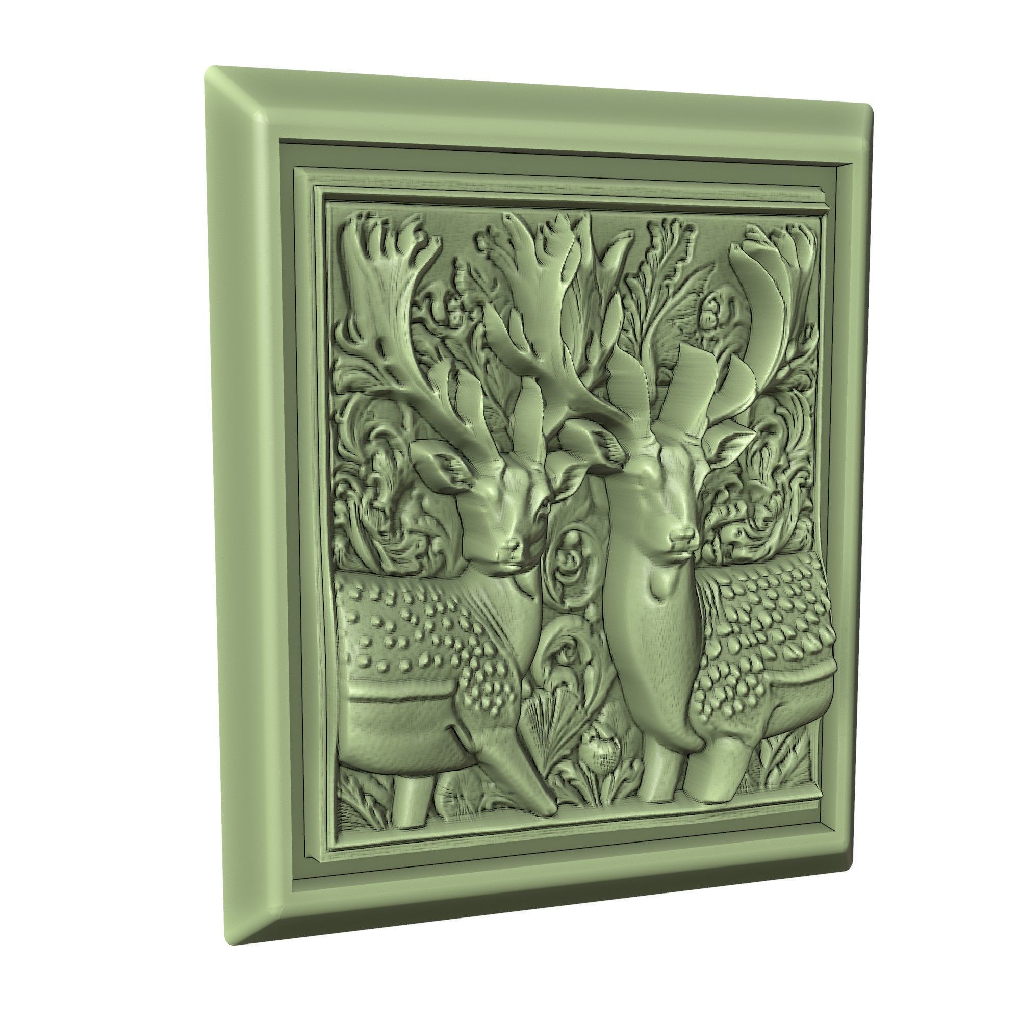 Fallow Deer Animal 3D print model_2