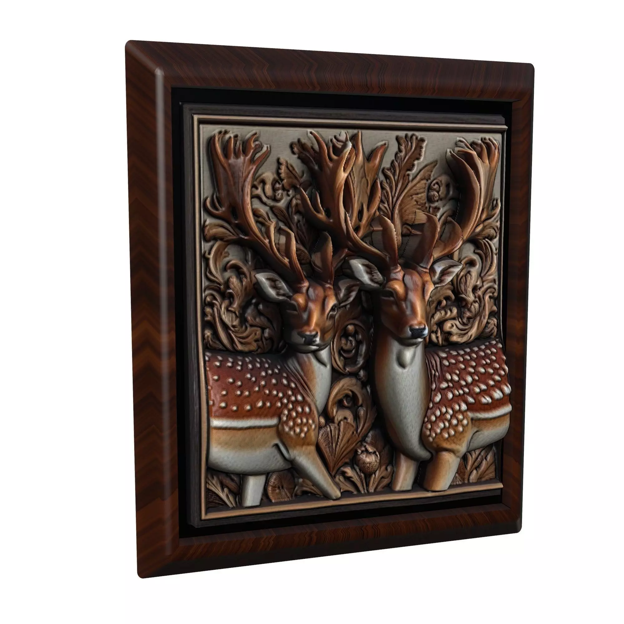 Fallow Deer Animal 3D print model_0