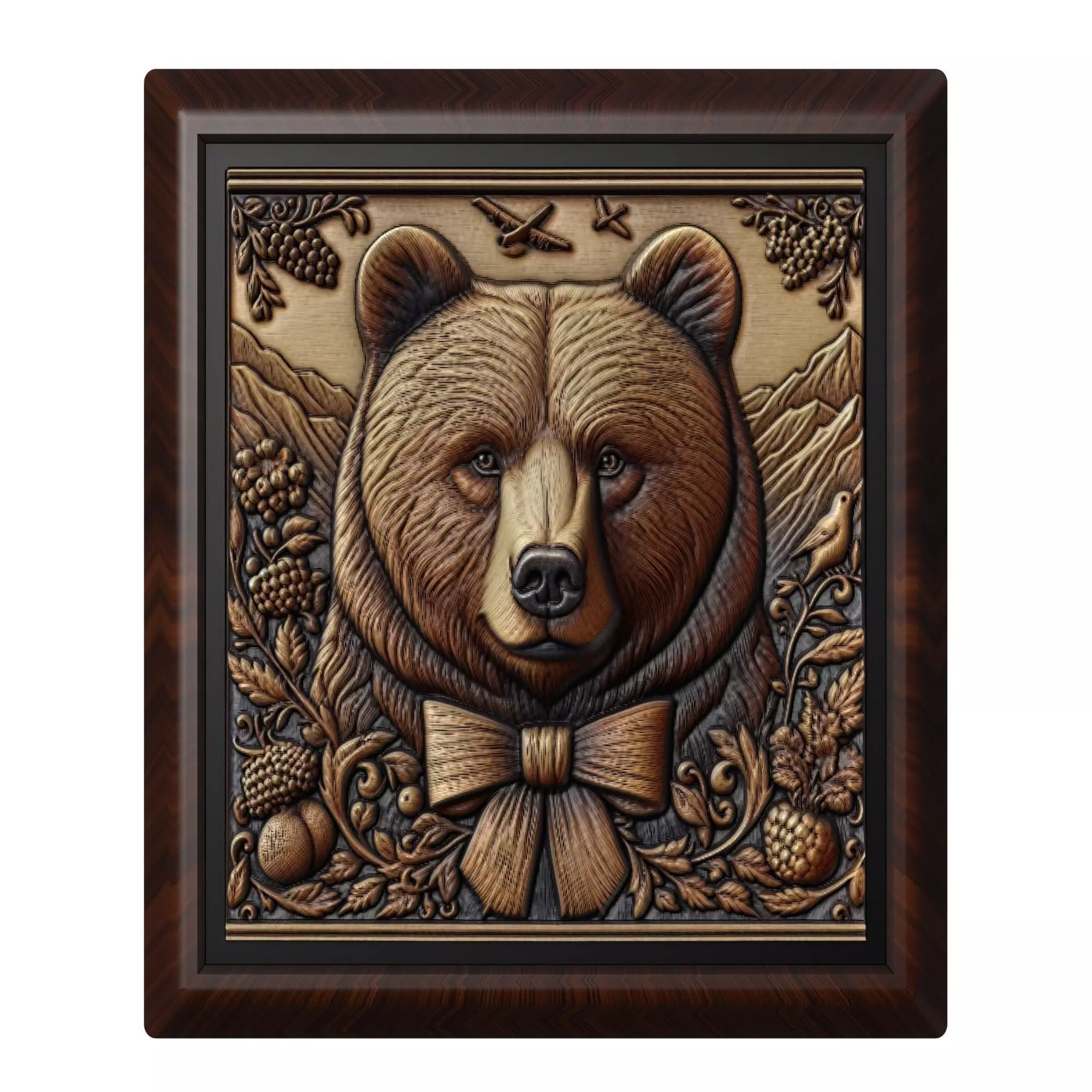 Bear Animal 3D print model_0