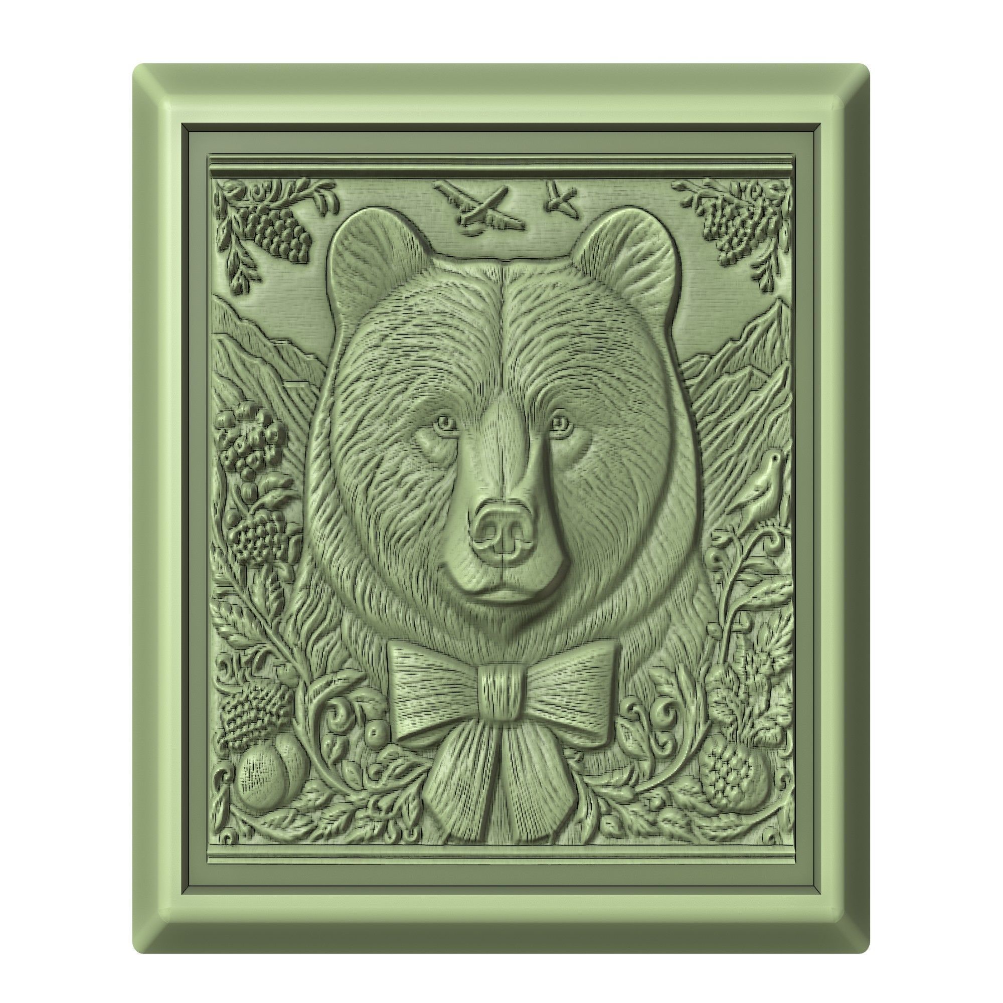 Bear Animal 3D print model_2