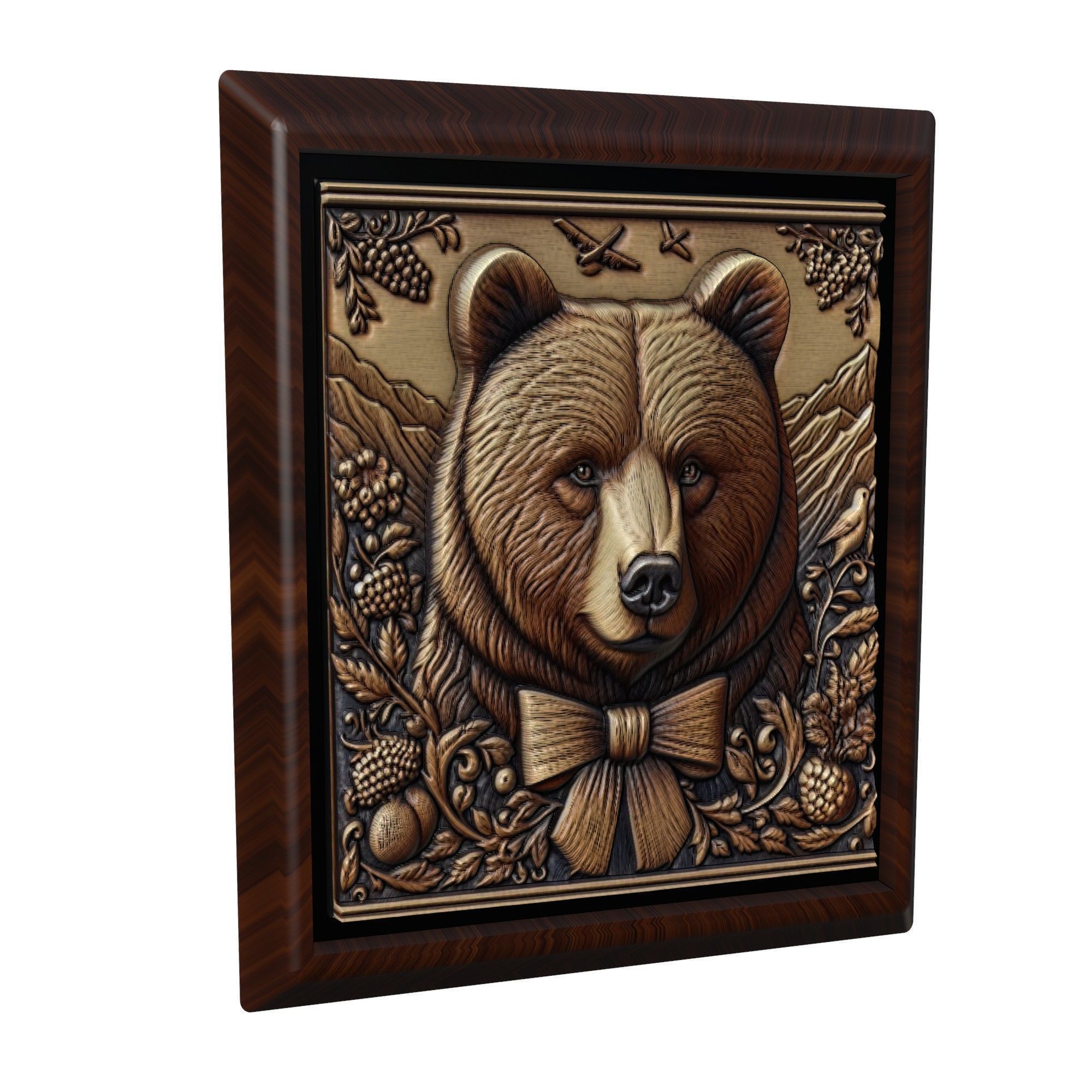 Bear Animal 3D print model_1