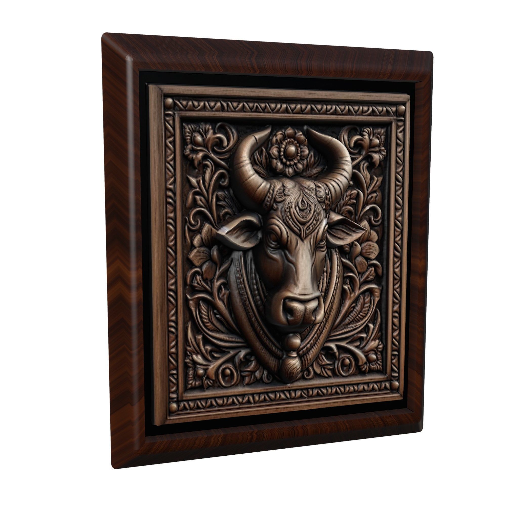 Bull Animal 3D print model_1