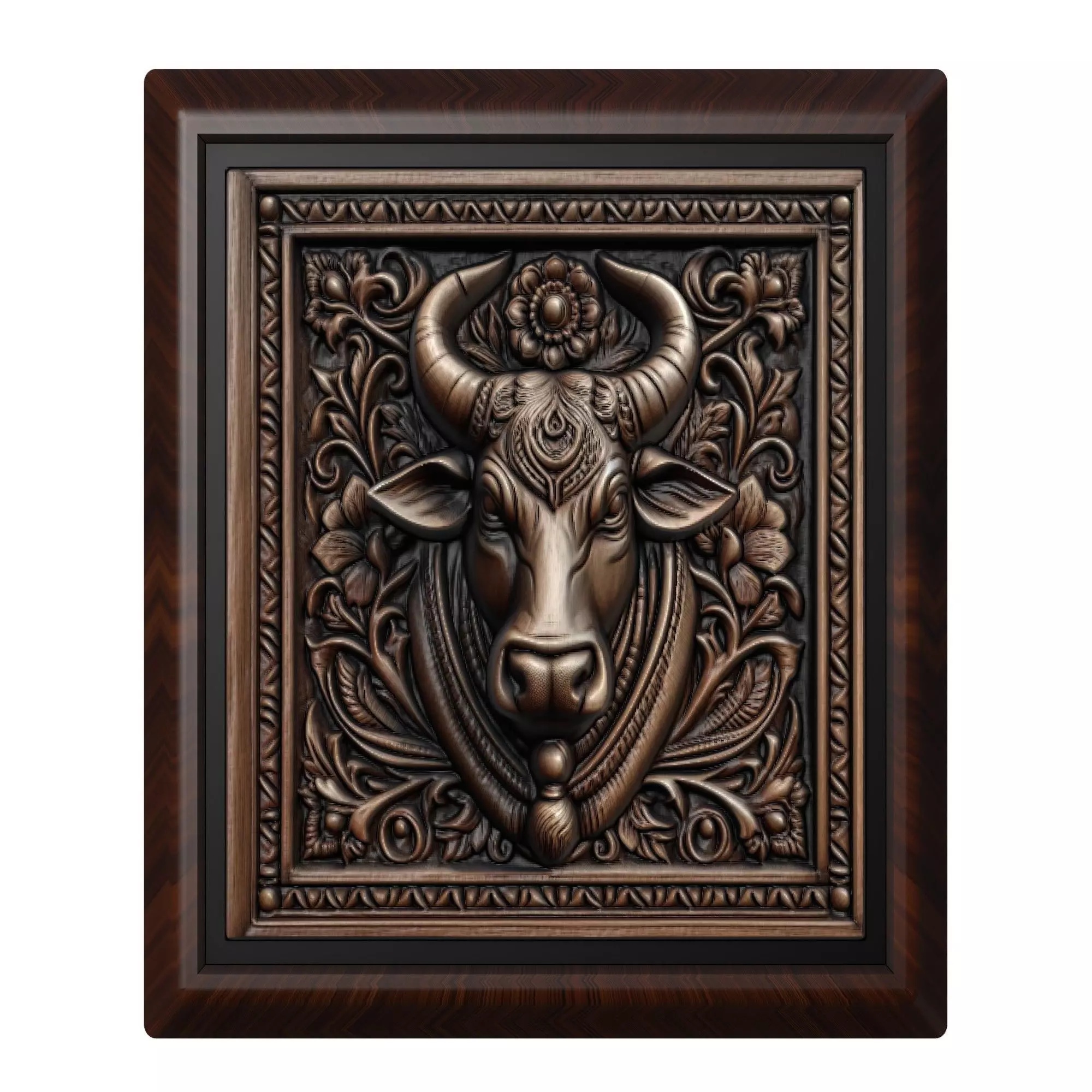 Bull Animal 3D print model_0