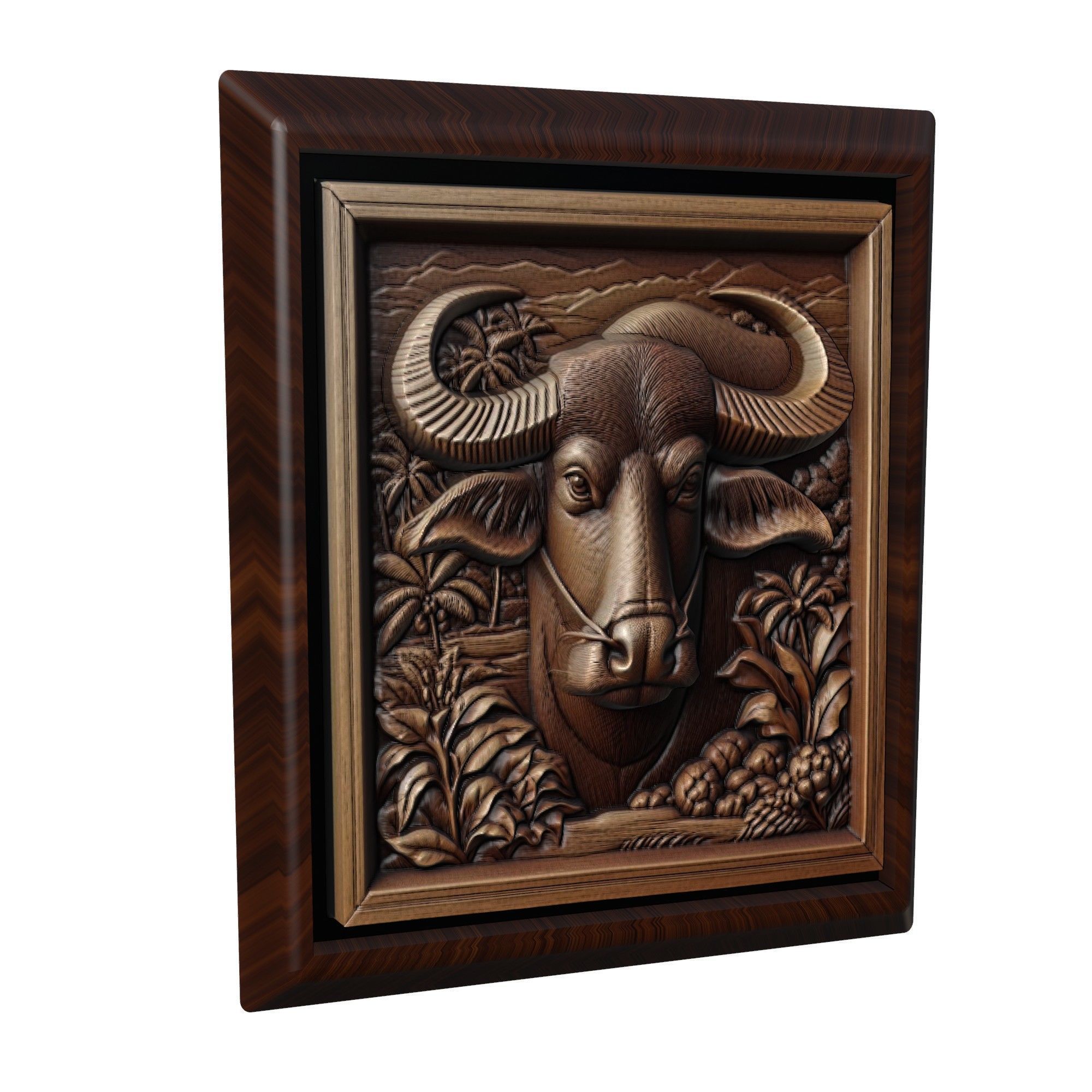 Buffalo Animal 3D print model_1