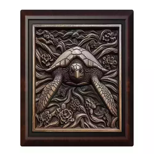 Sea Turtle Animal 3D print model