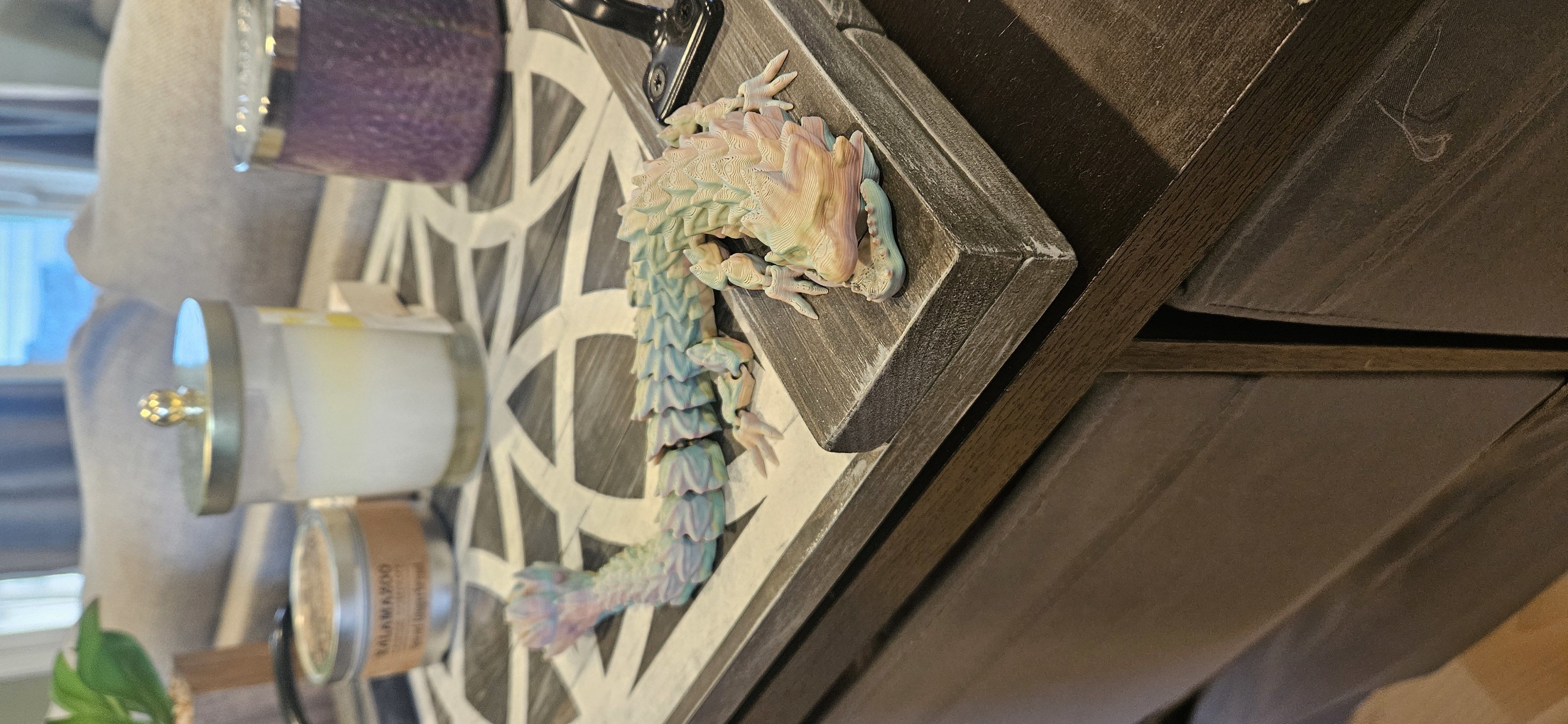 Flexi Flail Tail Dragon 3D print model_2