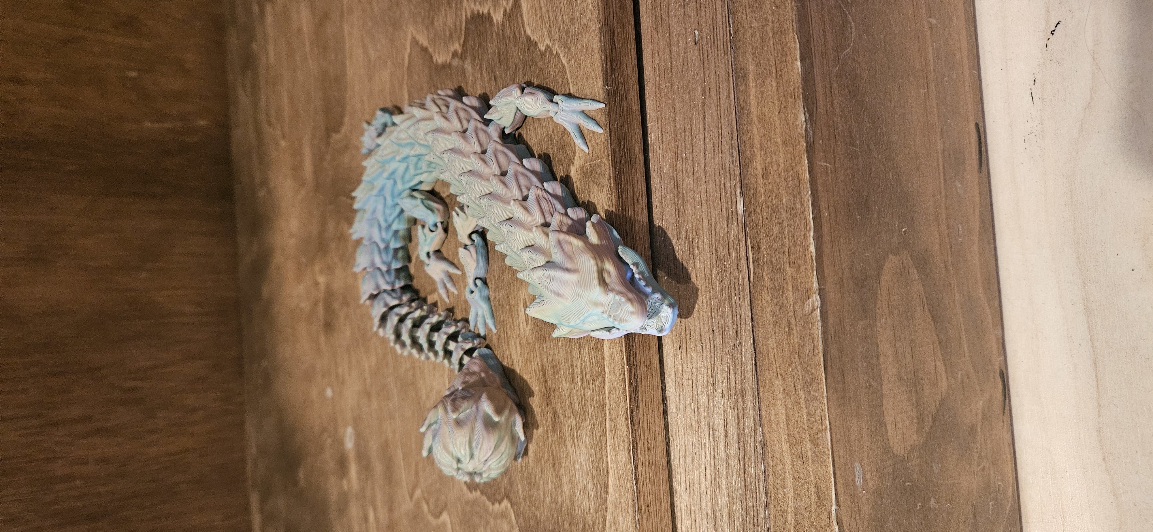 Flexi Flail Tail Dragon 3D print model_3