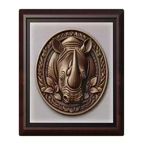 Rhinoceros Animal 3D print model