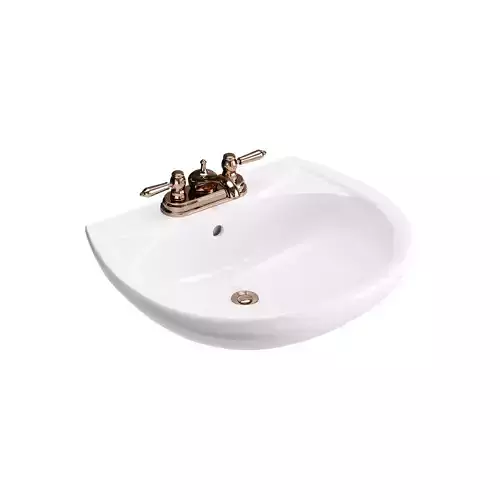 Ondine Pedestal white washbasin