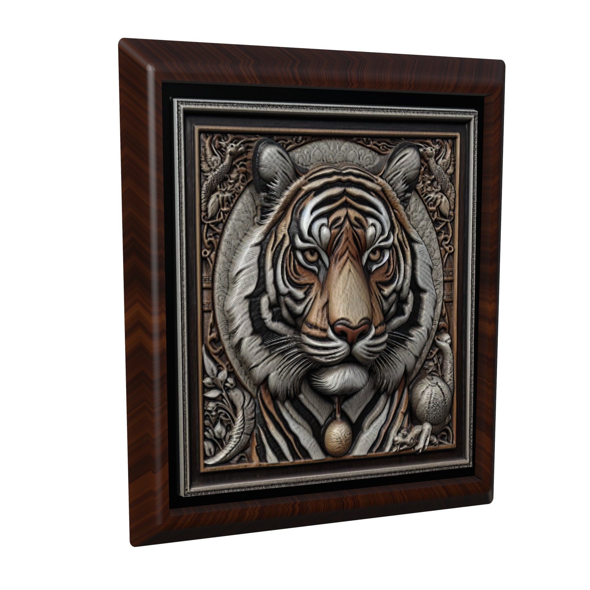 Tiger Animal 3D print model_1