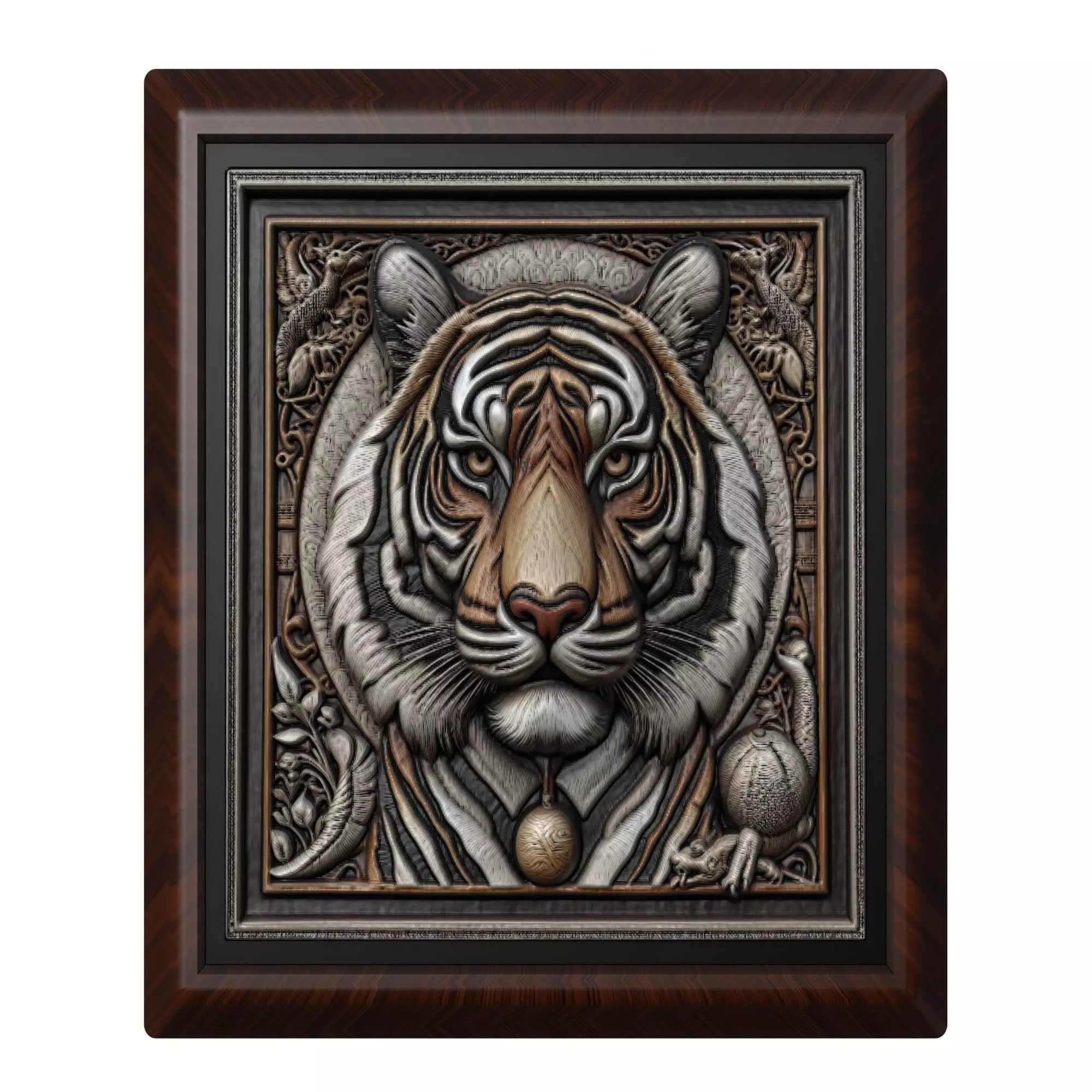 Tiger Animal 3D print model_0