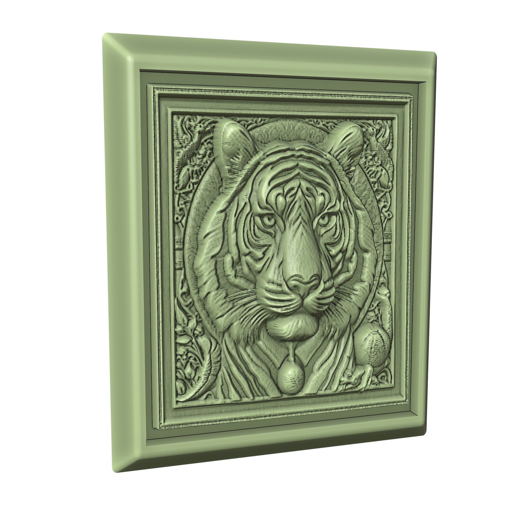 Tiger Animal 3D print model_3