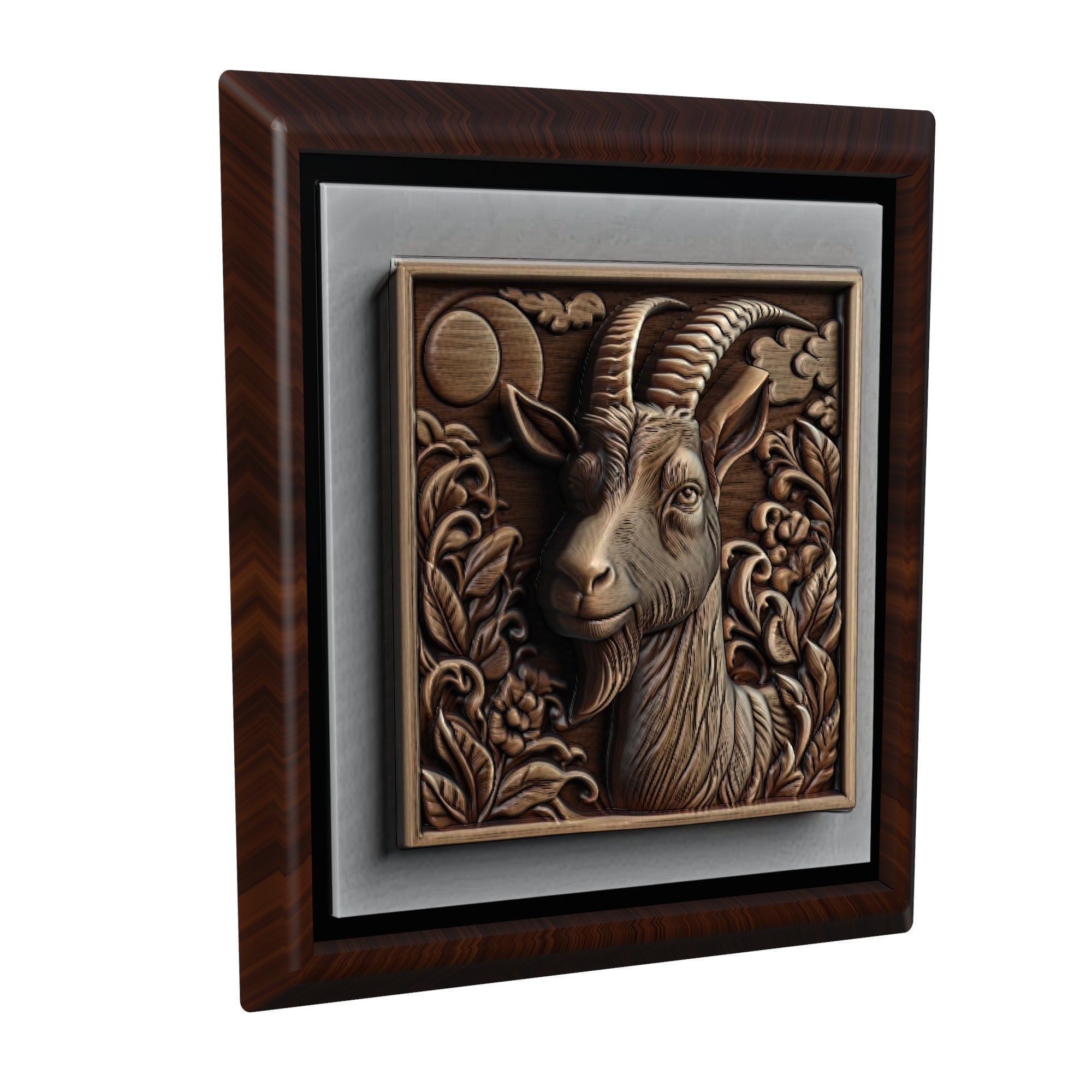 Goat Animal 3D print model_1