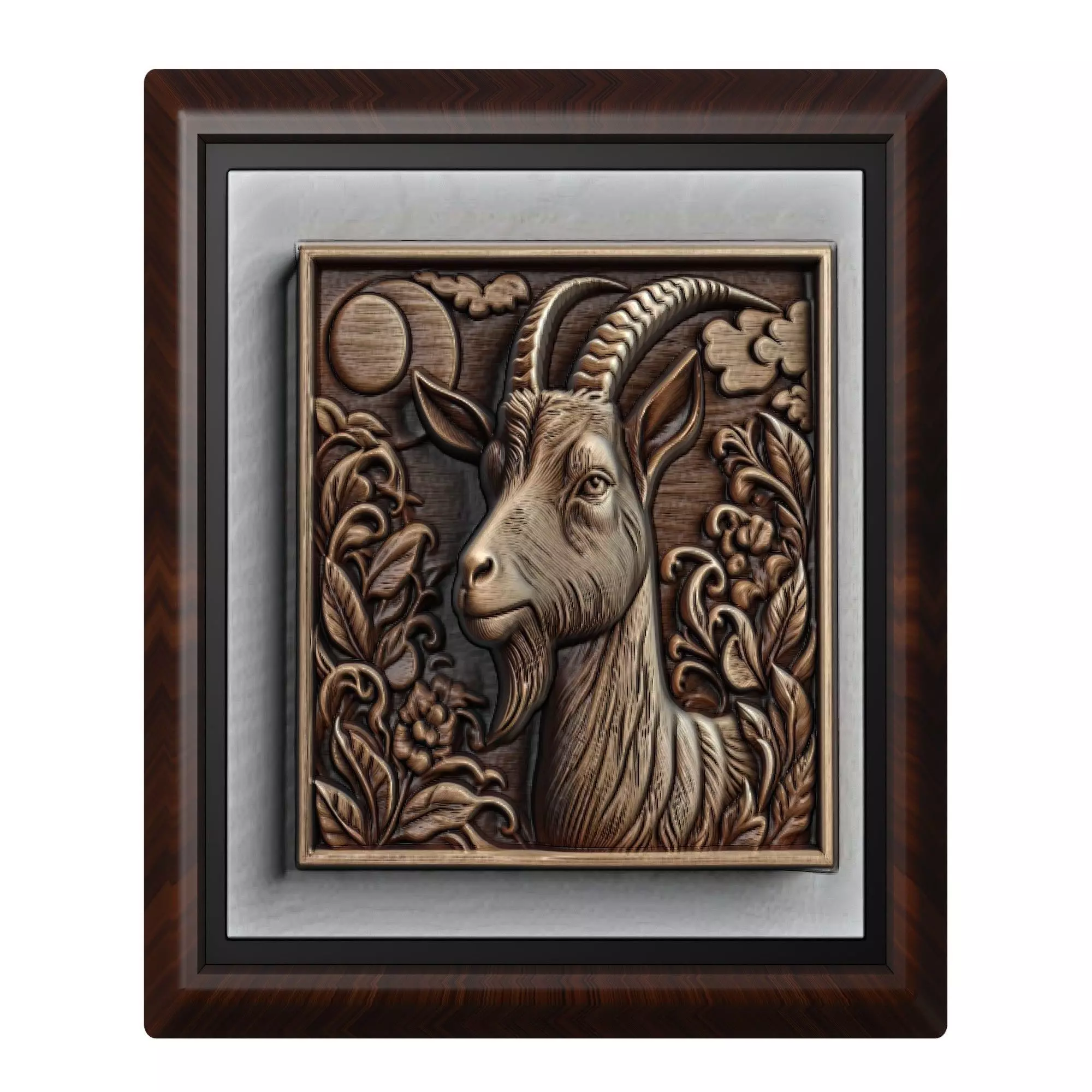 Goat Animal 3D print model_0