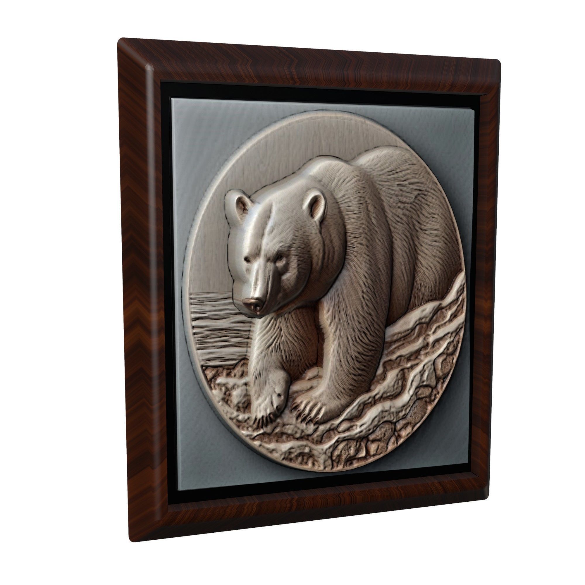 Polar Bear Animal 3D print model_1