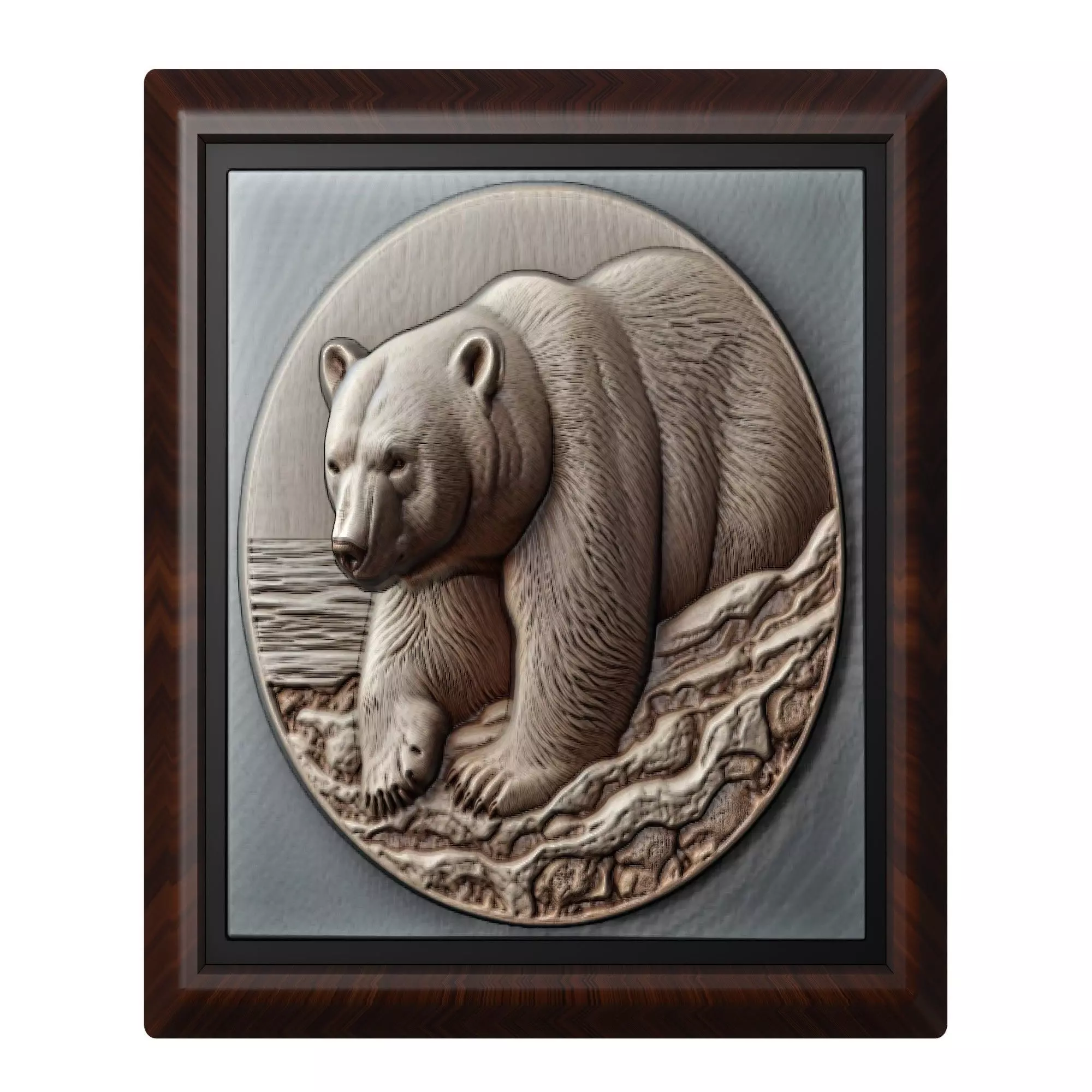 Polar Bear Animal 3D print model_0