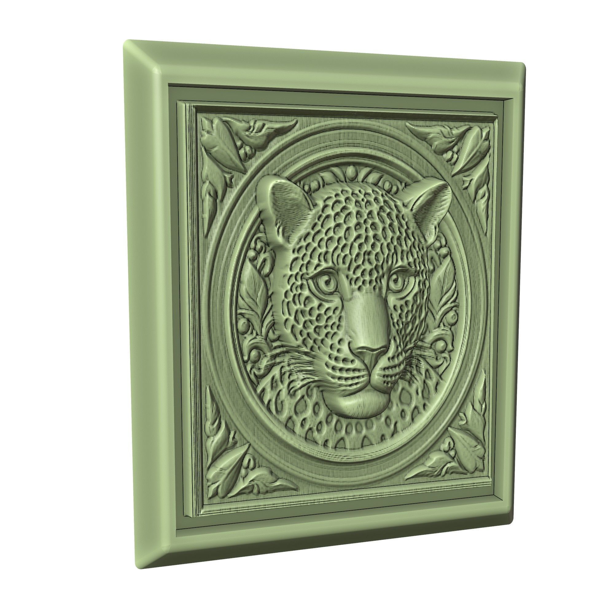 Leopard Animal 3D print model_3