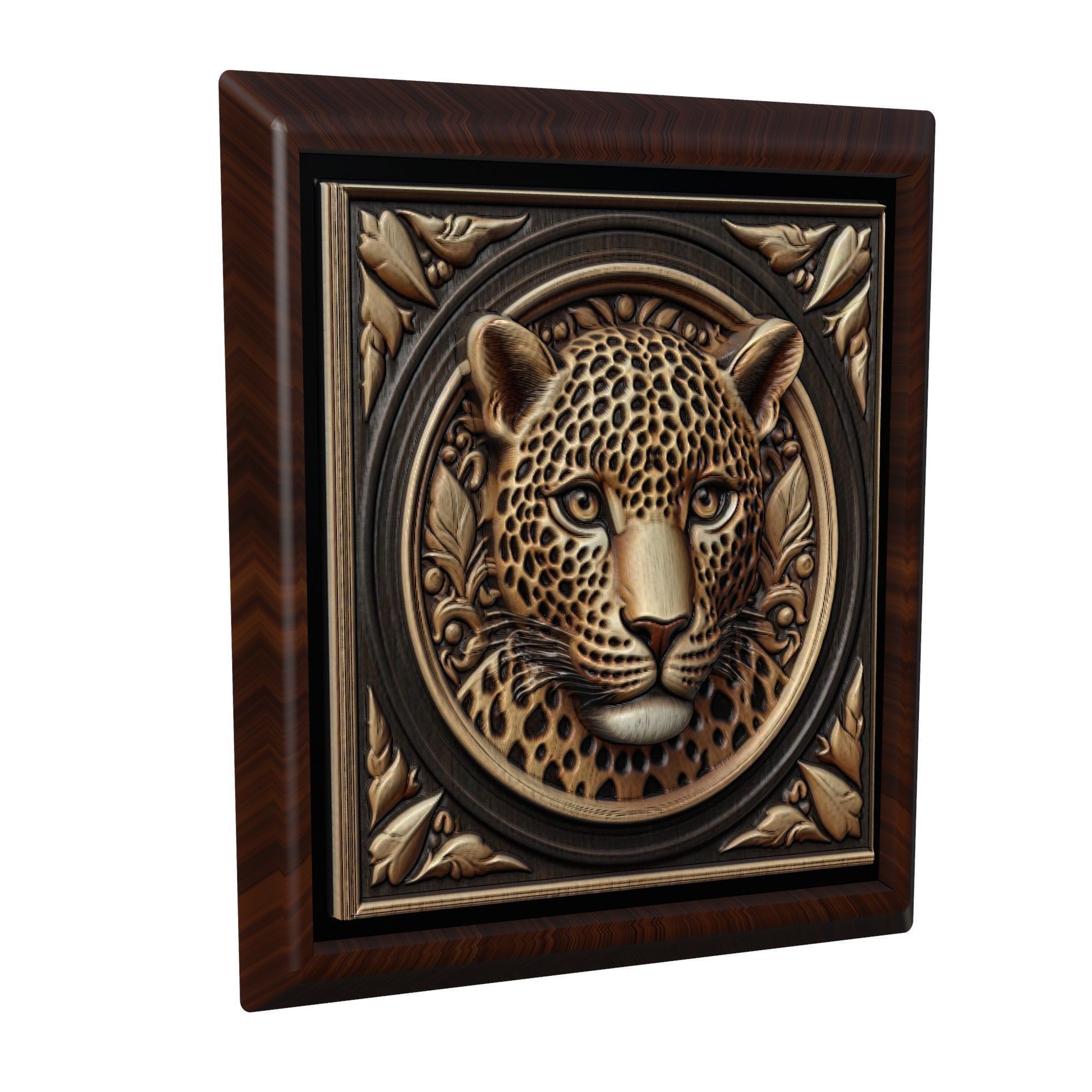 Leopard Animal 3D print model_1