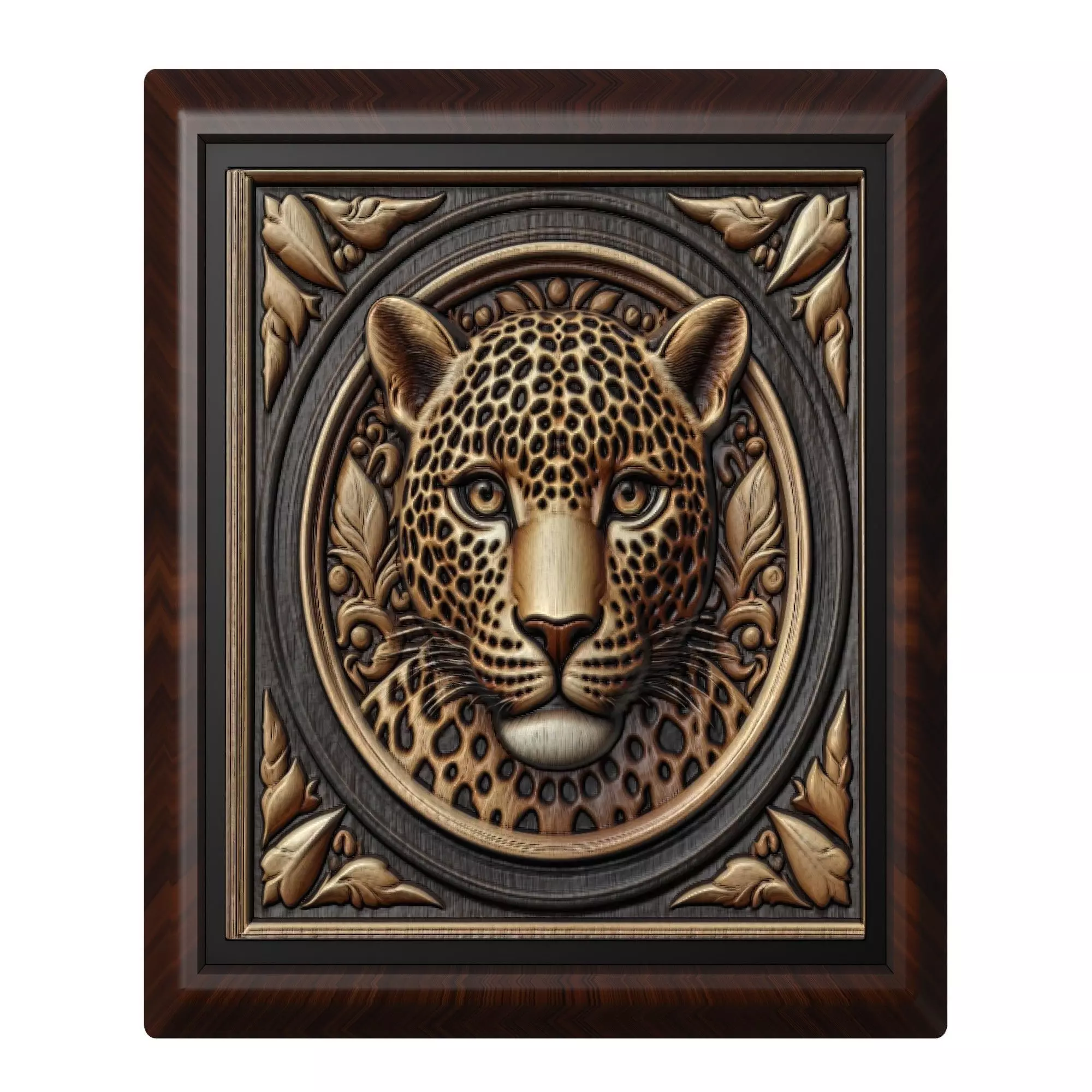 Leopard Animal 3D print model_0
