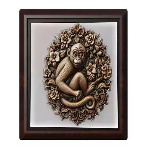 Monkey Animal 3D print model