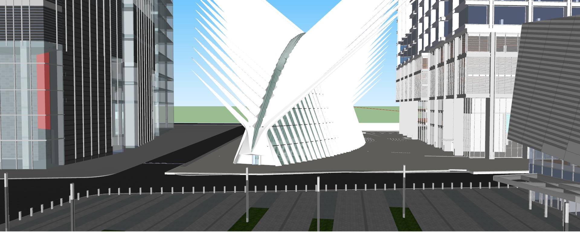 One World Trade Center Area 3D model_6