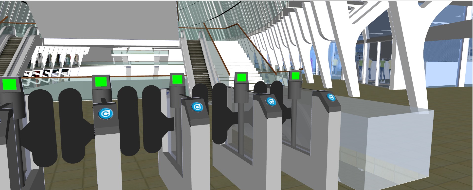 One World Trade Center Area 3D model_17