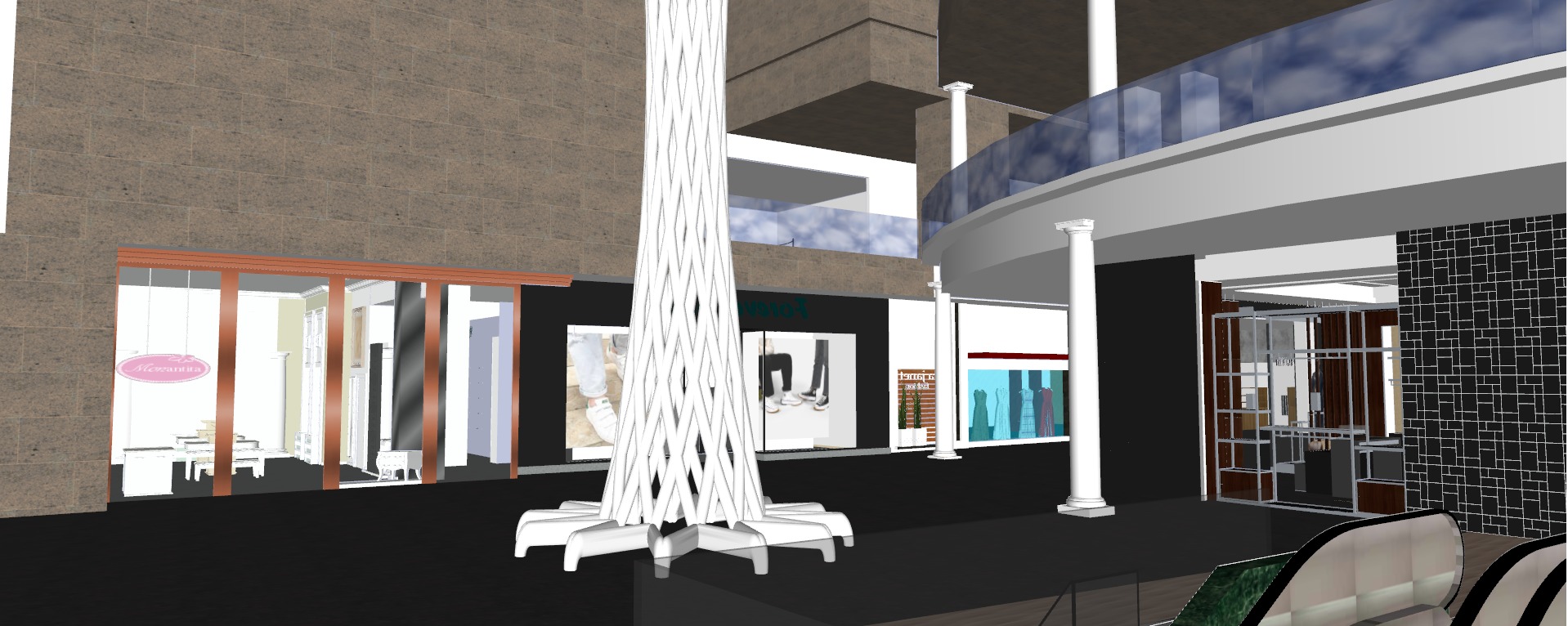 One World Trade Center Area 3D model_24