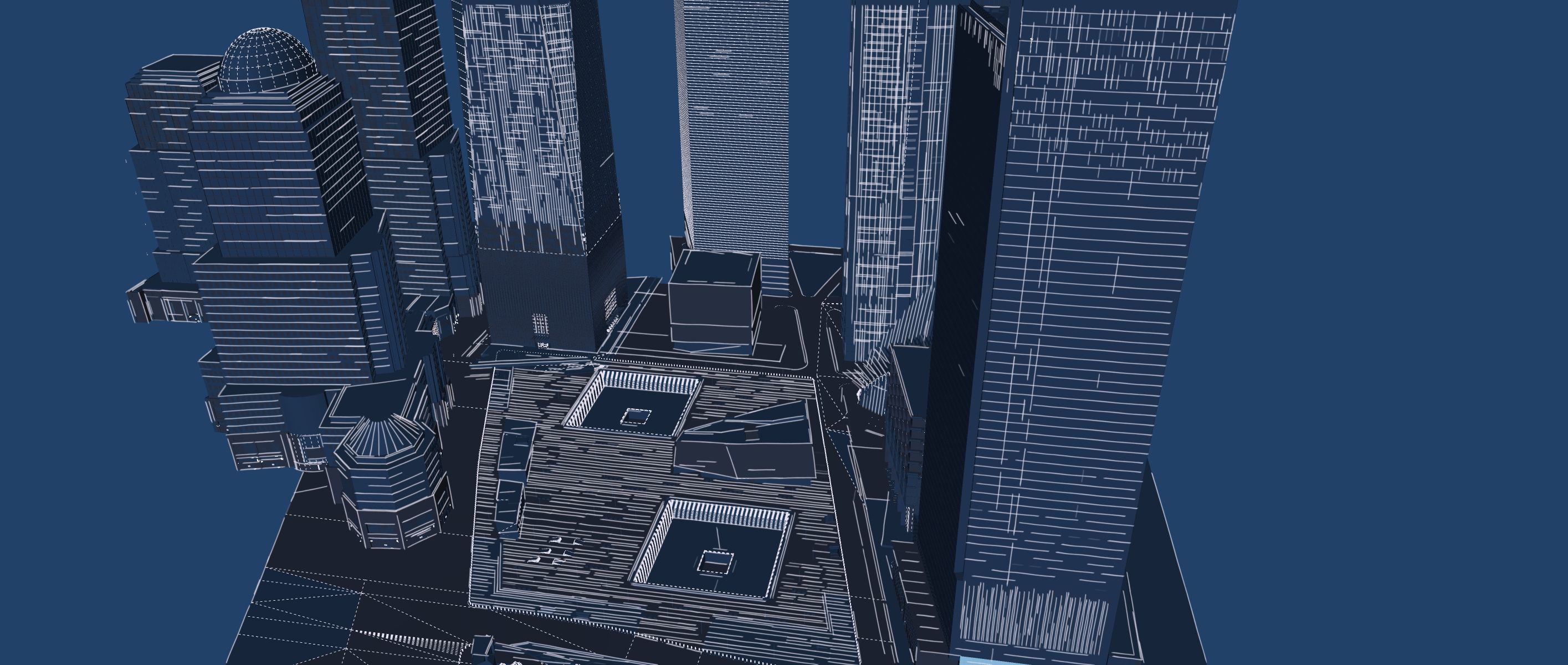 One World Trade Center Area 3D model_77