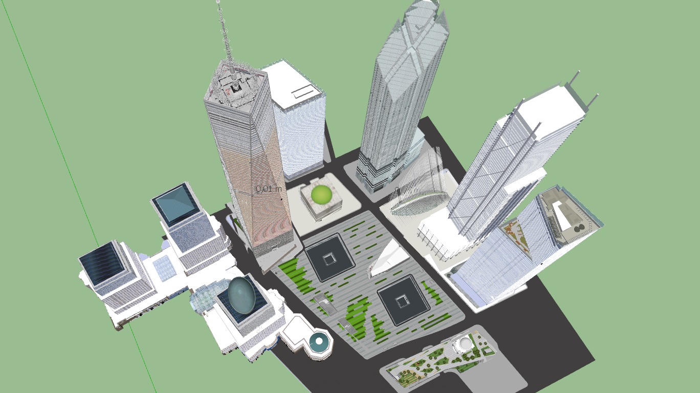 One World Trade Center Area 3D model_3
